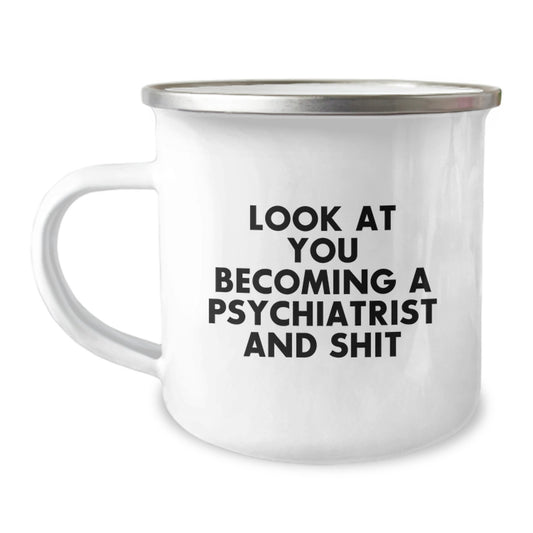 Funny Gifts from Family, Becoming a Psychiatrist Mug, Perfect Psychiatrist Gifts for Women on Mother's Day - Image 1