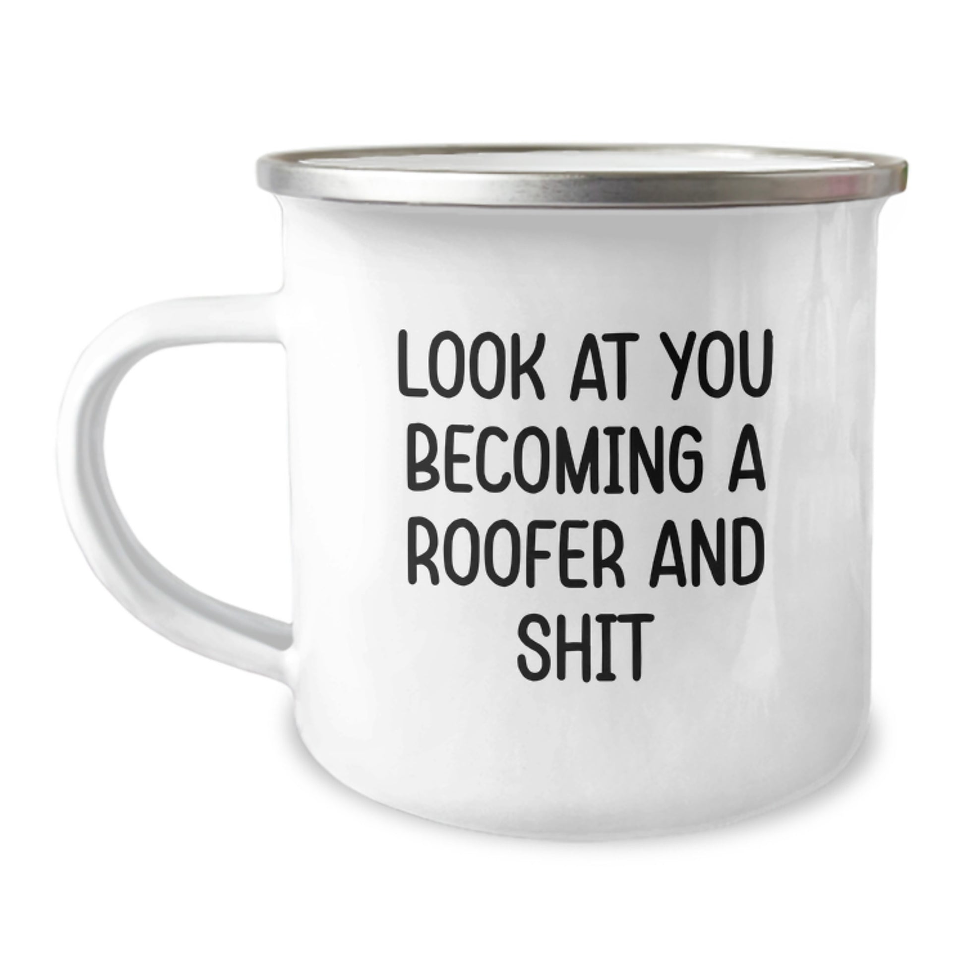 Roofer Gifts, Funny Quote, Camping Mug, Graduation Unique Gifts from Friends, Gifts for Men - Image 1