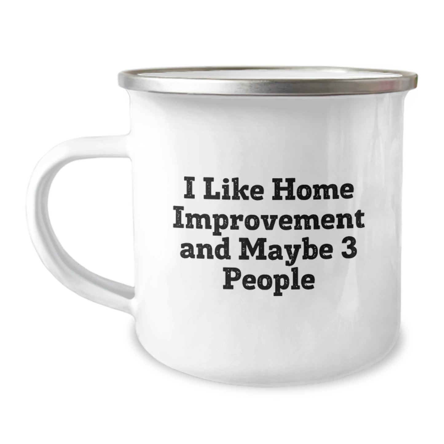 Funny Home Improvement Enthusiast Gifts from Friends for Men Camping Mug - Unique Christmas Unique Gifts - Image 1