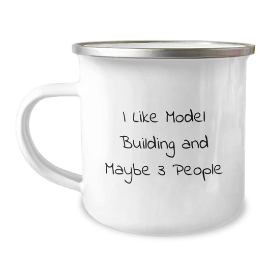 Model Building Camping Mug Gifts from Dad for Mom's Day Fun - Image 1
