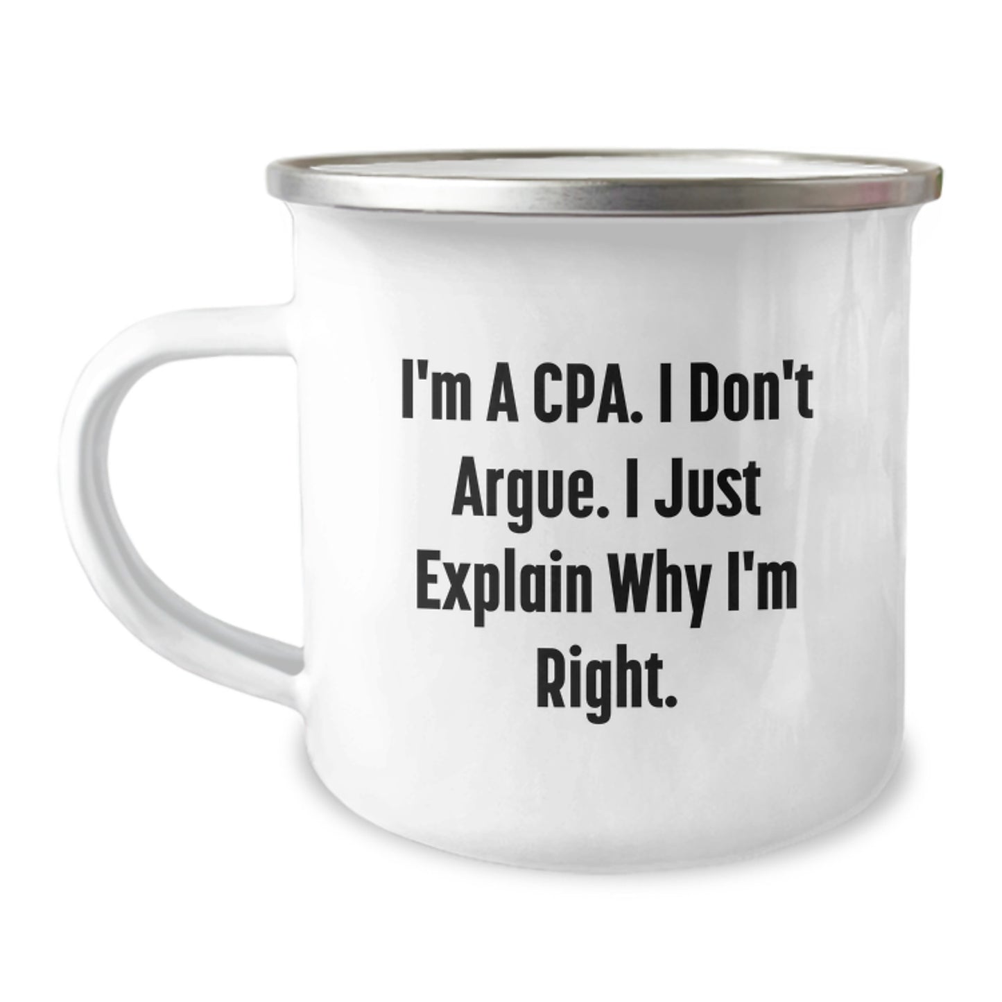 Gifts for CPAs, Funny Quotes, Camping Mugs, Graduation Unique Gifts, Funny CPA Gifts from Family - Image 1