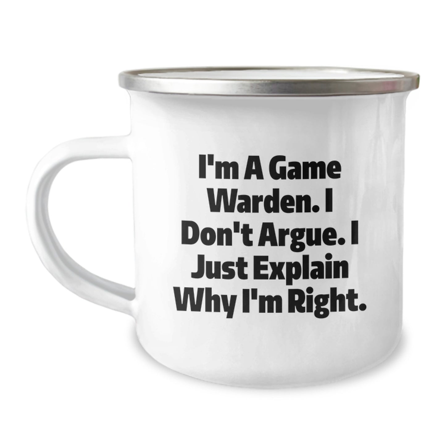 Funny Game Warden Camping Mug Gifts from Friends for Game Warden Graduation Unique - Image 1