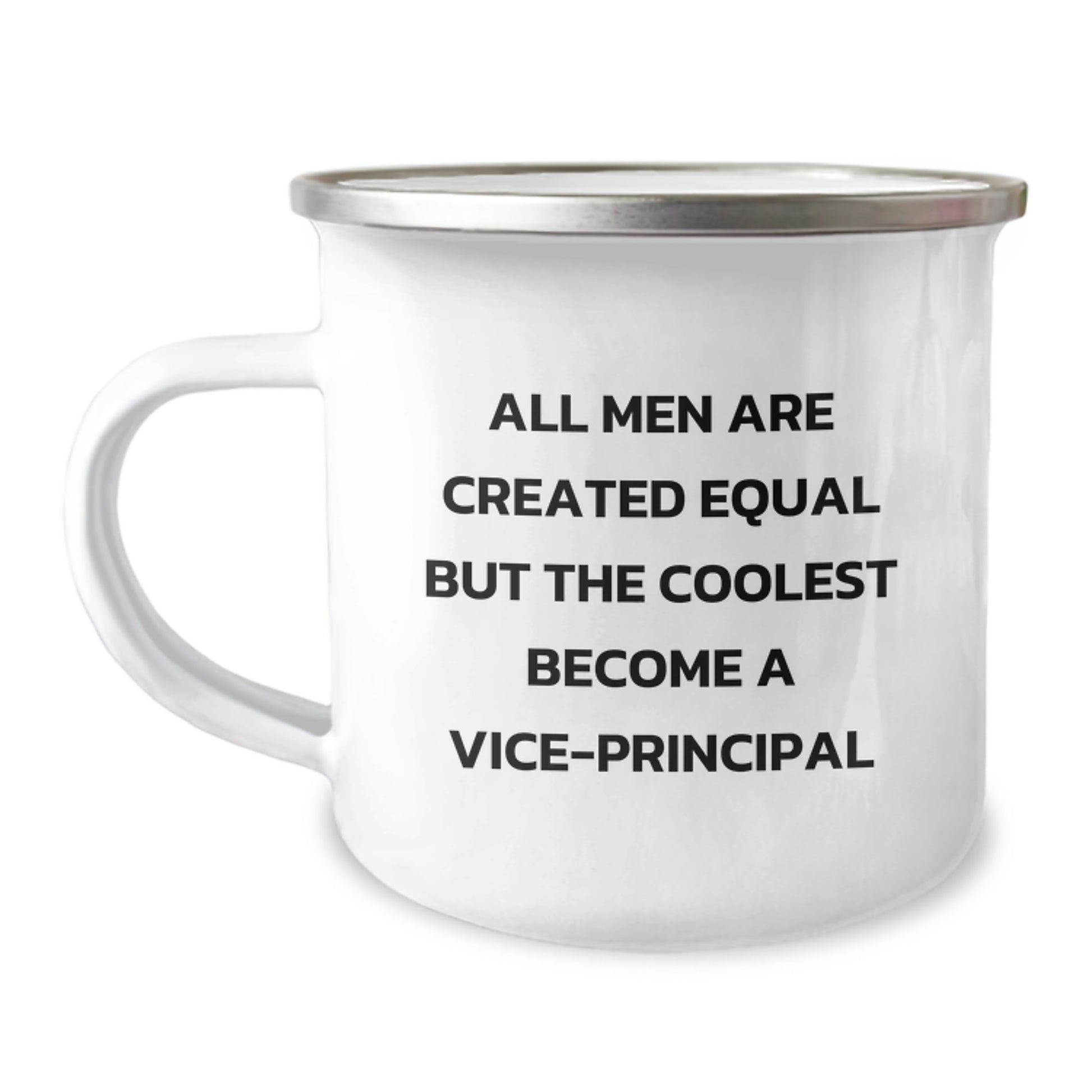 Funny Vice-principal Gifts from Friends, Vice-principal Camping Mug, Birthday Unique Gifts for Vice-principal Enthusiasts - Image 1