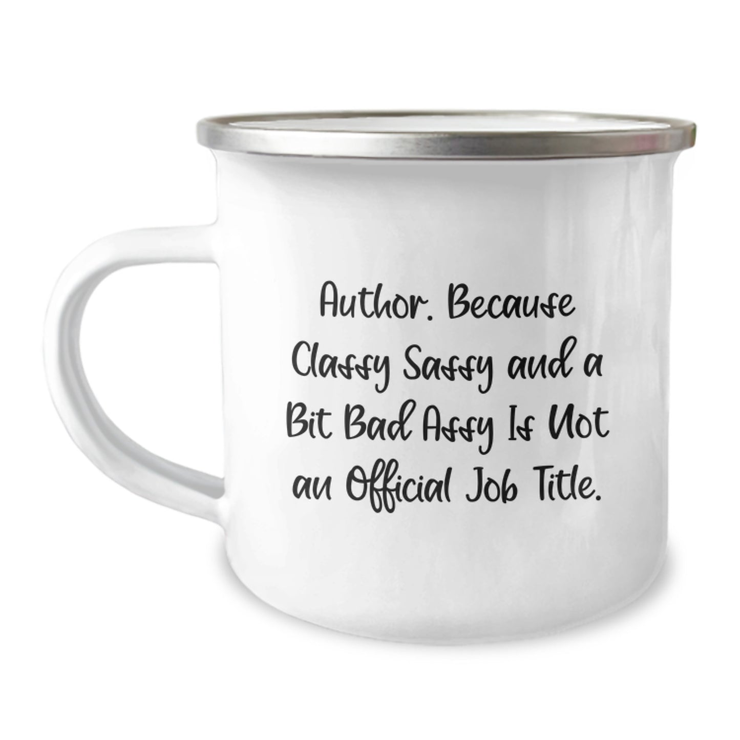 Author Gifts Funny Camping Mug Christmas Unique Presents for Author Lovers, Funny Author Mug for Author Friends, Author Quote Christmas Unique Gifts from Friends to Author - Image 1