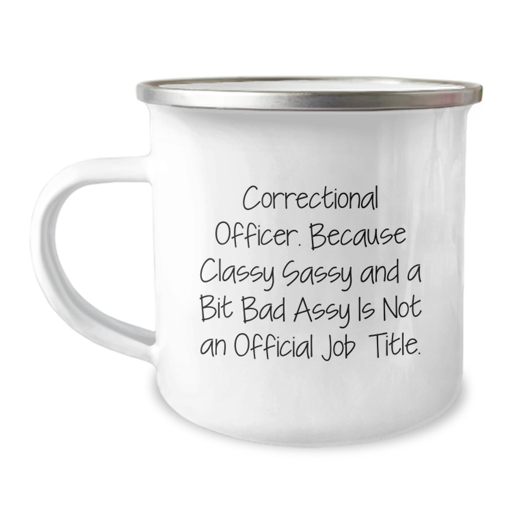 Correctional Officer Gifts, Funny Quote Mugs, Camping Mug for Graduation, Gifts from Coworkers, Gifts for Correctional Officer Men - Image 1