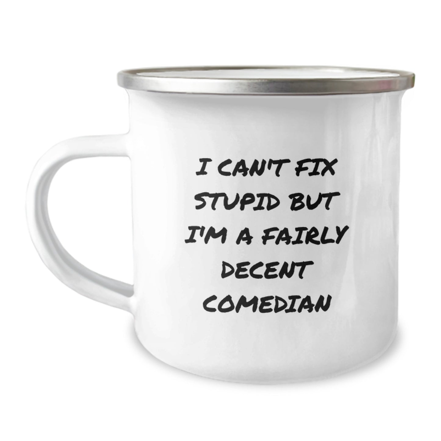 Funny Camping Mugs for Comedians, Christmas Unique Gifts from Friends to Family - Image 1