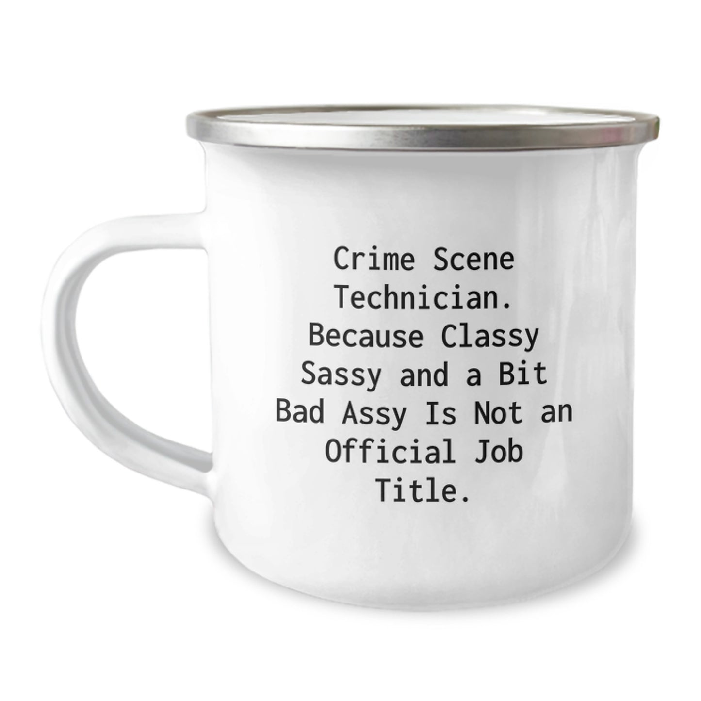 Funny Gifts from Family for Crime Scene Technician Camping Mug - Mother's Day Unique - Image 1