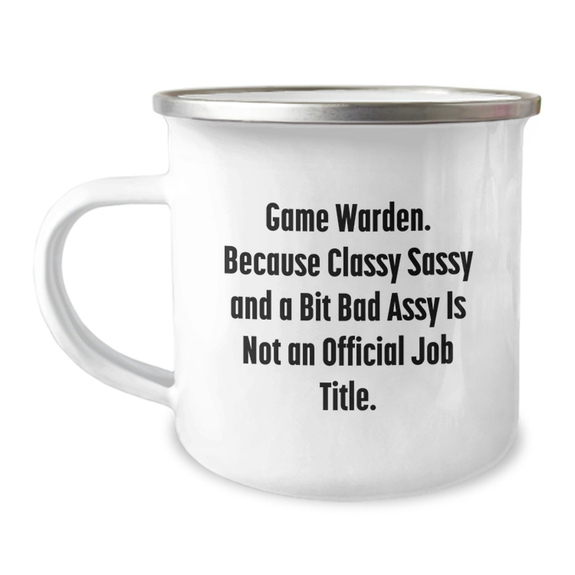 Game Warden Humor - Funny Gifts for Game Wardens - Unique Christmas Unique Gifts from Friends for Men - Camping Mug - Image 1
