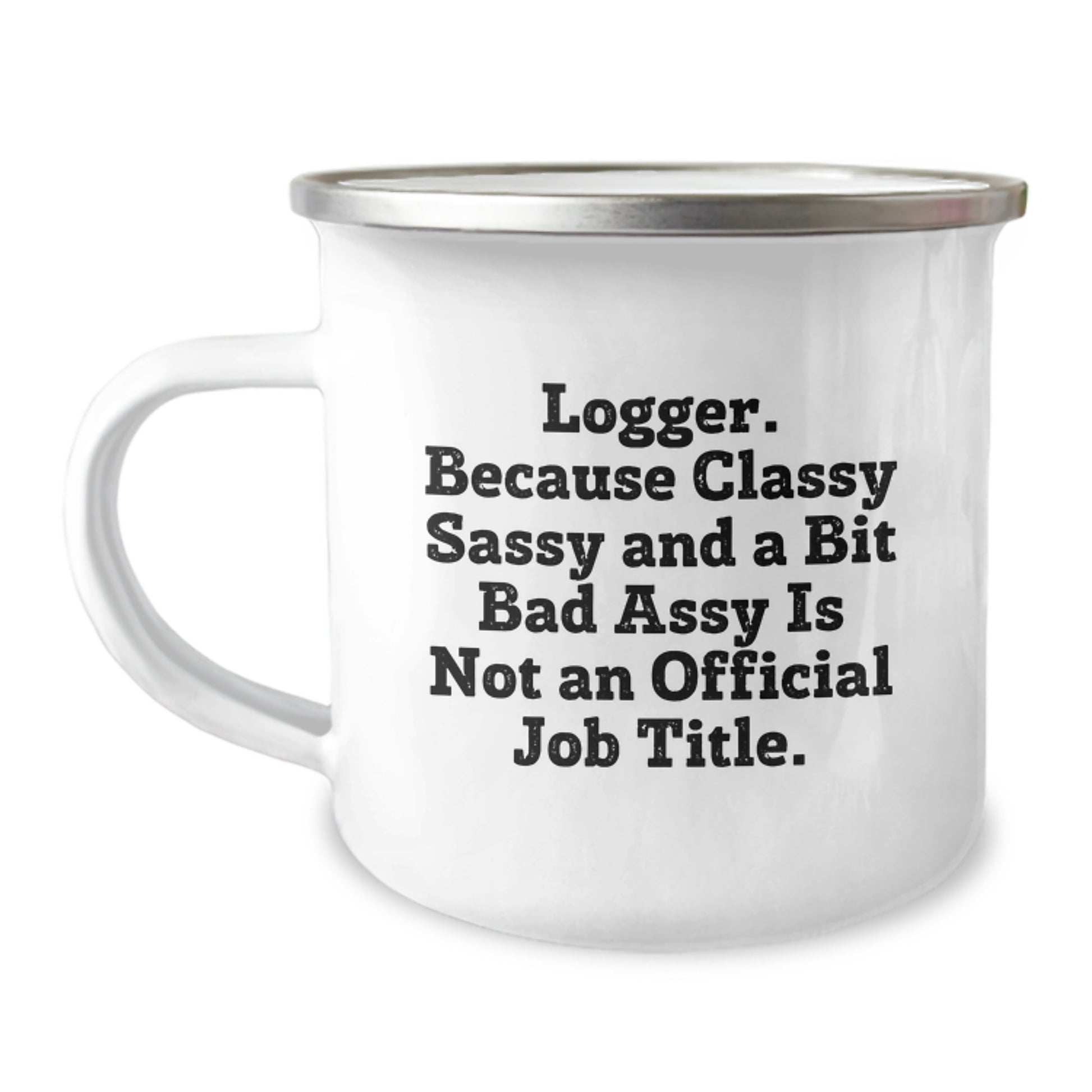 Logger Keepsake Camping Mug for Him Birthday Gift - Image 1