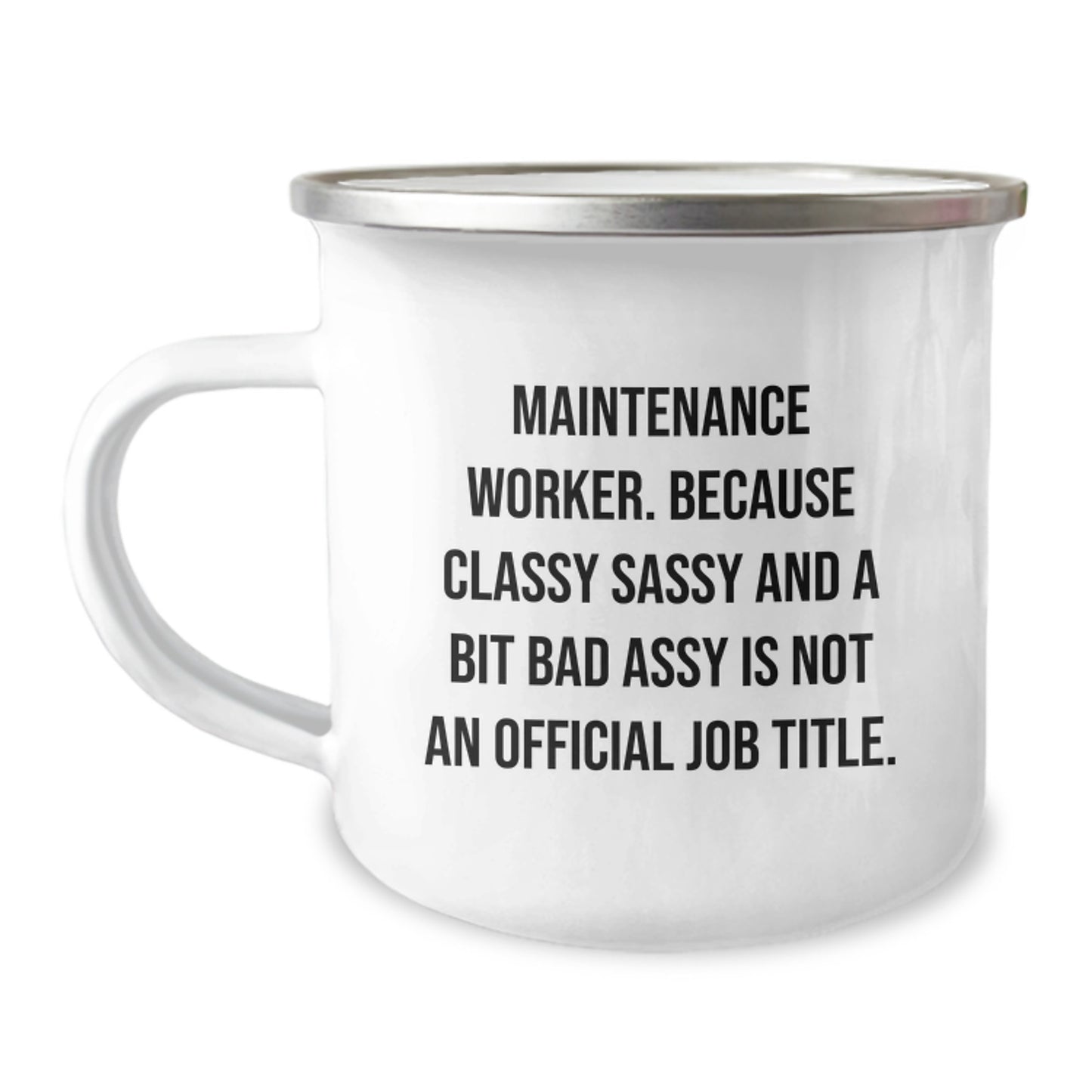 Maintenance Worker Classy Gifts for Men Funny Camping Mug from Friends - Image 1