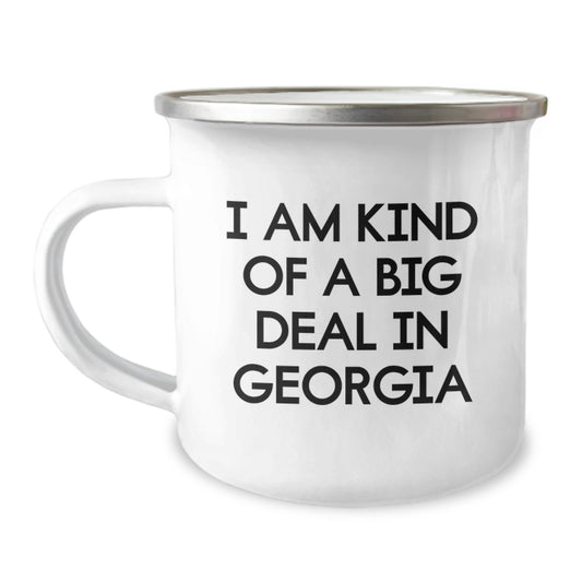 Funny Georgia Camping Mug Gifts from Friends for Graduation - 'I Am Kind Of A Prime Selection In Georgia' - Unique Gifts for Georgia Men Women - Image 1