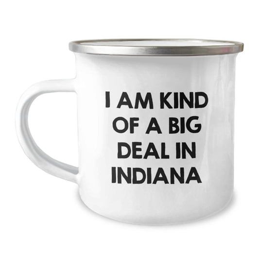 Funny Indiana Gifts for Men from a Prime Selection in Campsite Mugs, Perfect Valentine's Unique Gifts - Image 1