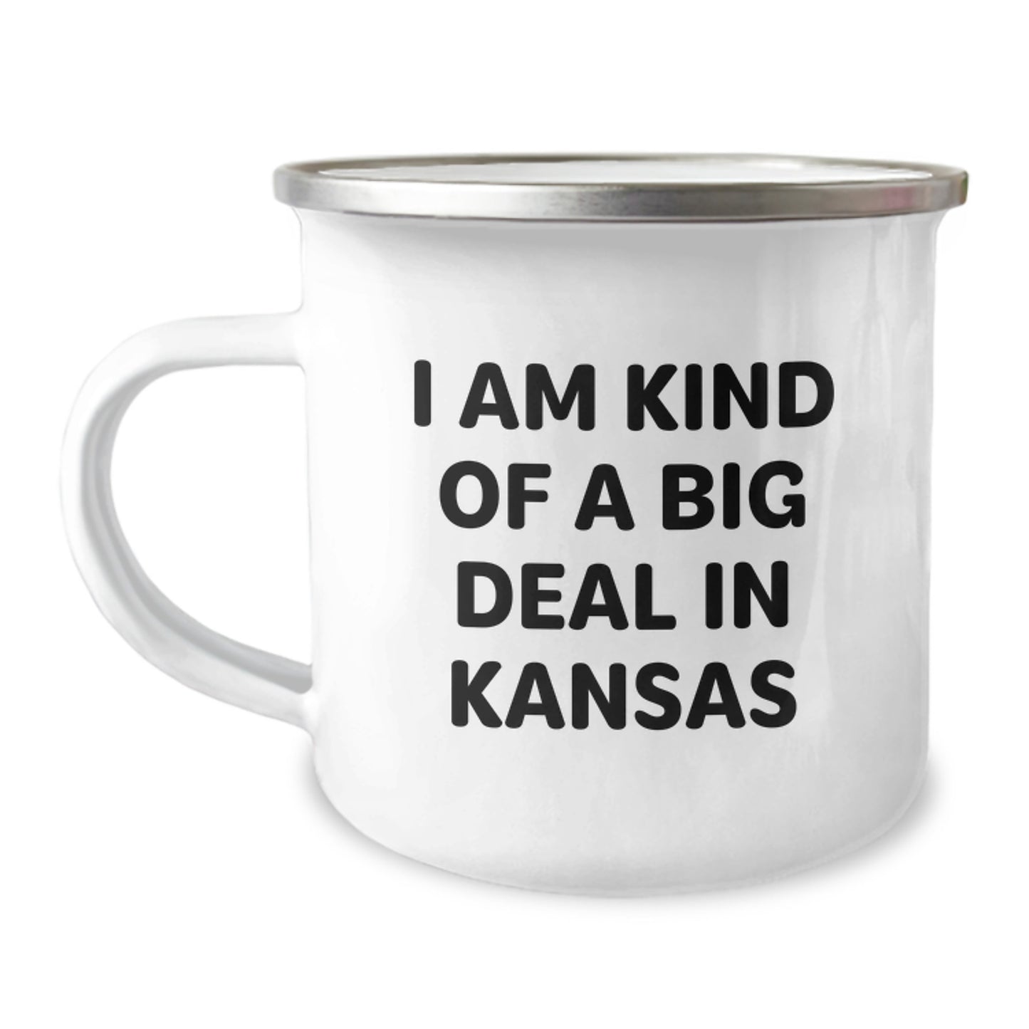 Funny Kansas Camping Mug, Gifts for Dad from Kansas, I Am Kind Of A Prime Selection In Kansas, Father's Day Unique Gifts for Men - Image 1