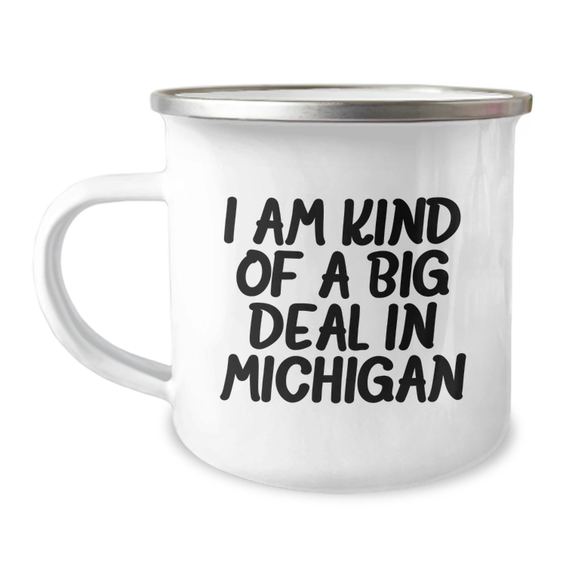 Funny Michigan Camping Mug Gifts from Men Friends to Women, Perfect for Michigan Lovers, Valentine's Unique Gifts - Image 1