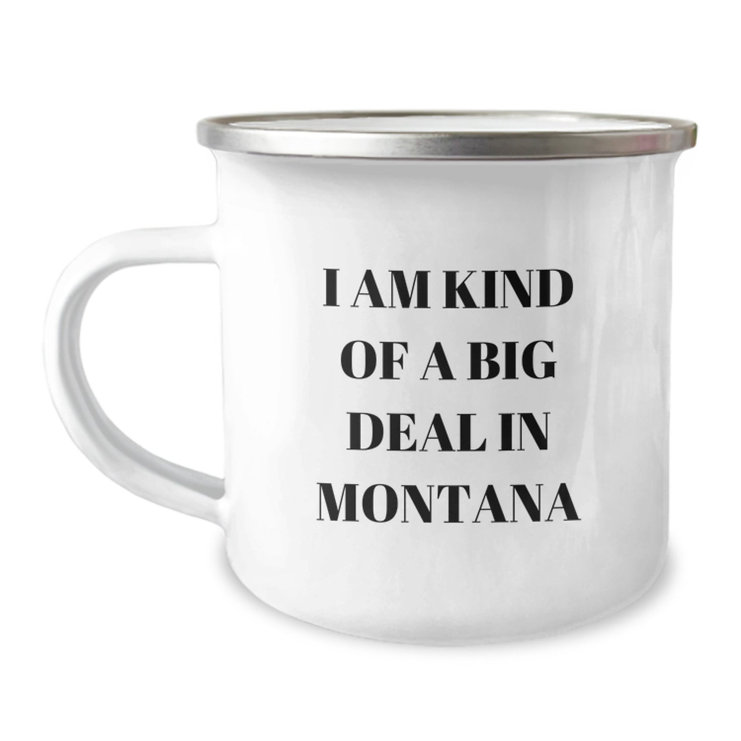 Funny Montana Gifts for Friends from Big Sky Country Camping Mug, Hand Wash Recommended, Valentine's Unique Presents - Image 1