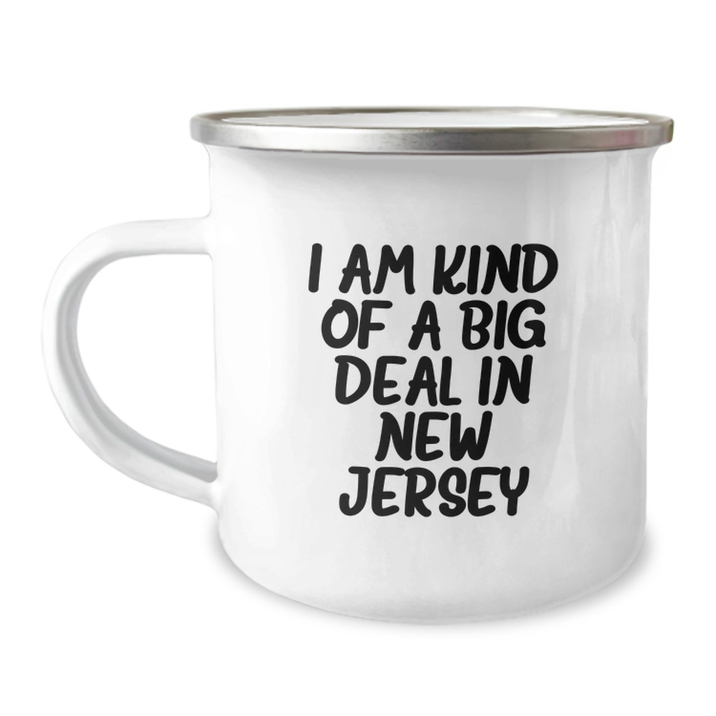 Funny New Jersey Camping Mug Gifts from Men for Dad - I'm Kind of a Prime Selection - Image 1