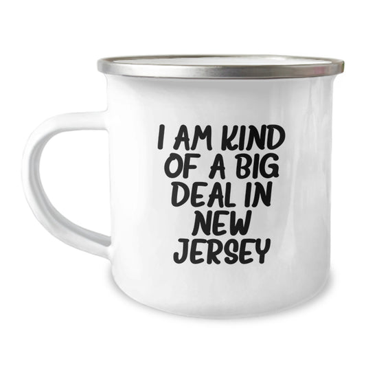 Funny New Jersey Camping Mug Gifts from Men for Dad - I'm Kind of a Prime Selection - Image 1