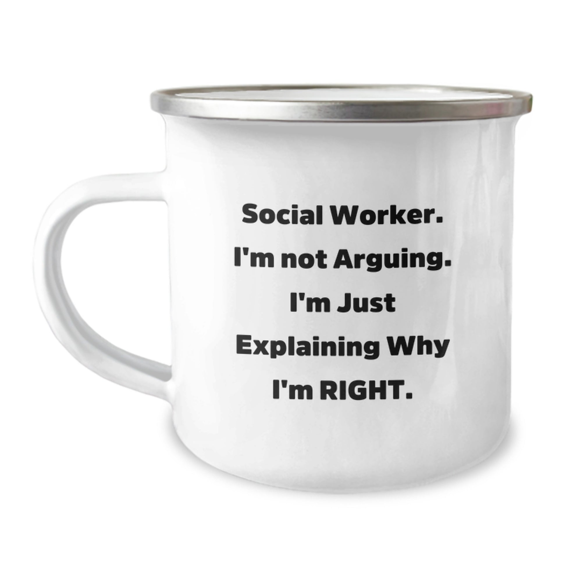 Gifts from Coworkers to Social Workers - Funny Camping Mug for Mother's Day Unique Gifts - Image 1
