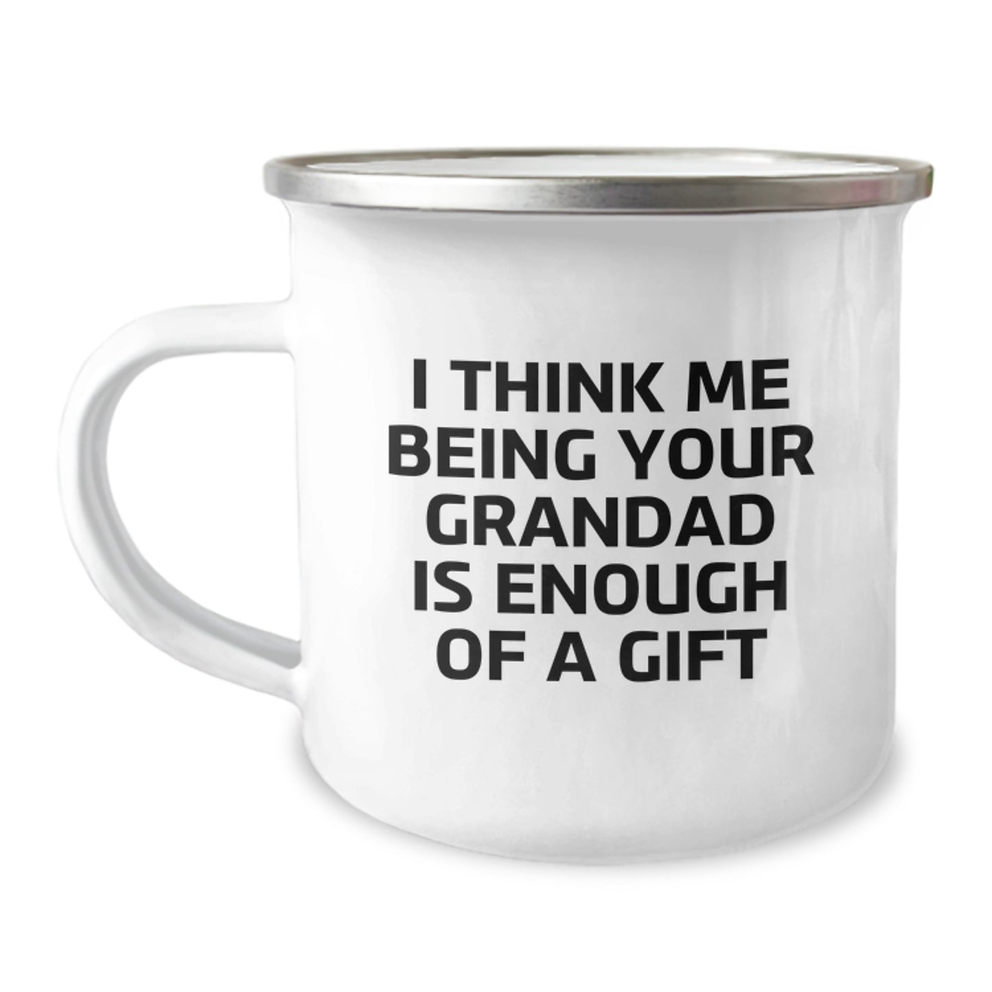 Funny Grandad Gifts from Family, Gifts for Grandad, Grandad Camping Mug for Graduation Day - Image 1