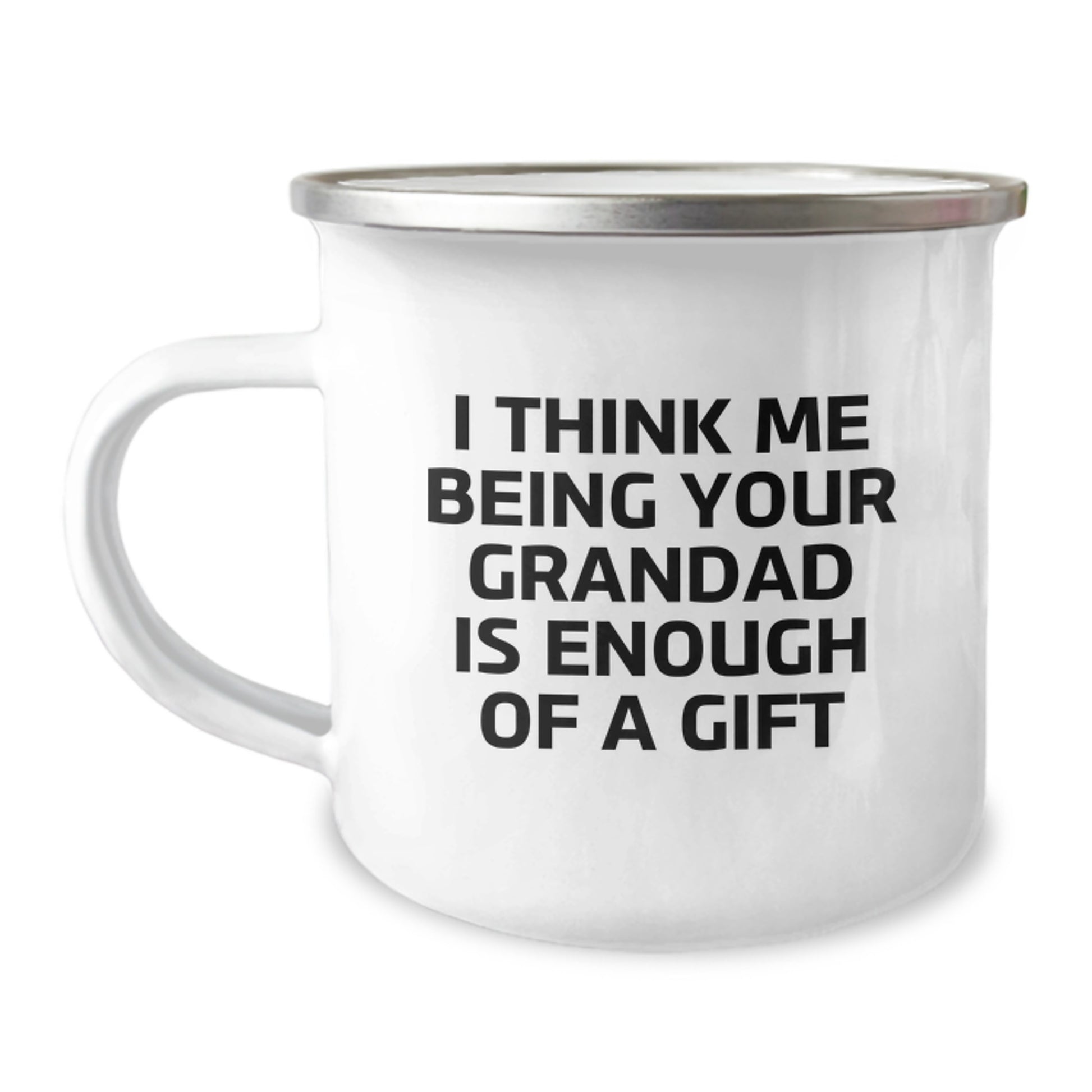 Funny Grandad Gifts from Family, Gifts for Grandad, Grandad Camping Mug for Graduation Day - Image 1