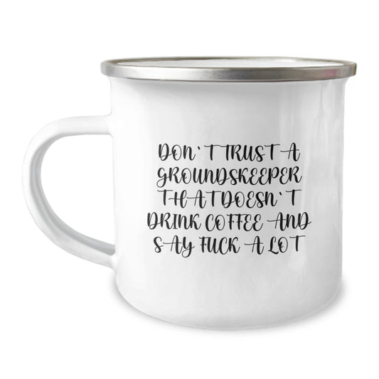Funny groundskeeper Gifts from Men to Friends - Christmas Unique Mugs for groundskeeper Enthusiasts with Coffee Lover Quote - Image 1