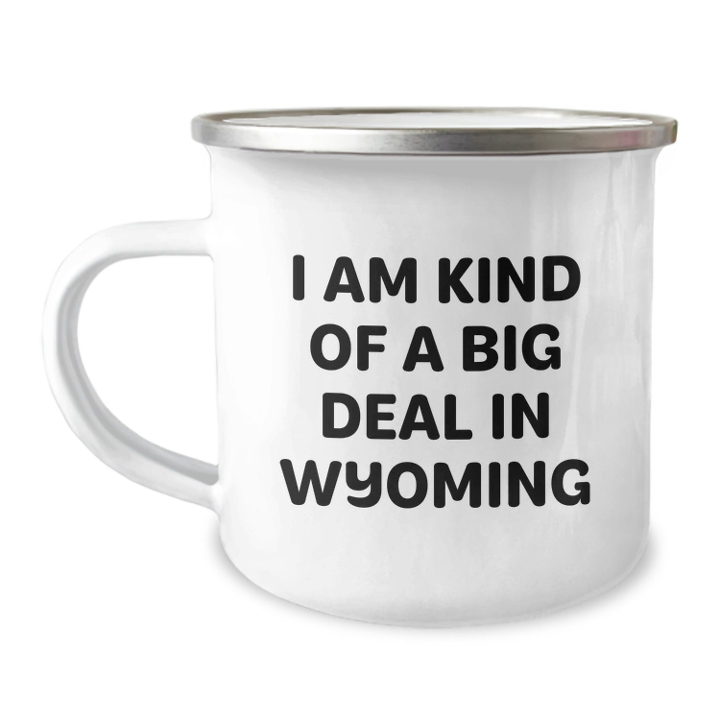Funny Wyoming Camping Mug Gifts from Dad to Son for Father's Day - Image 1