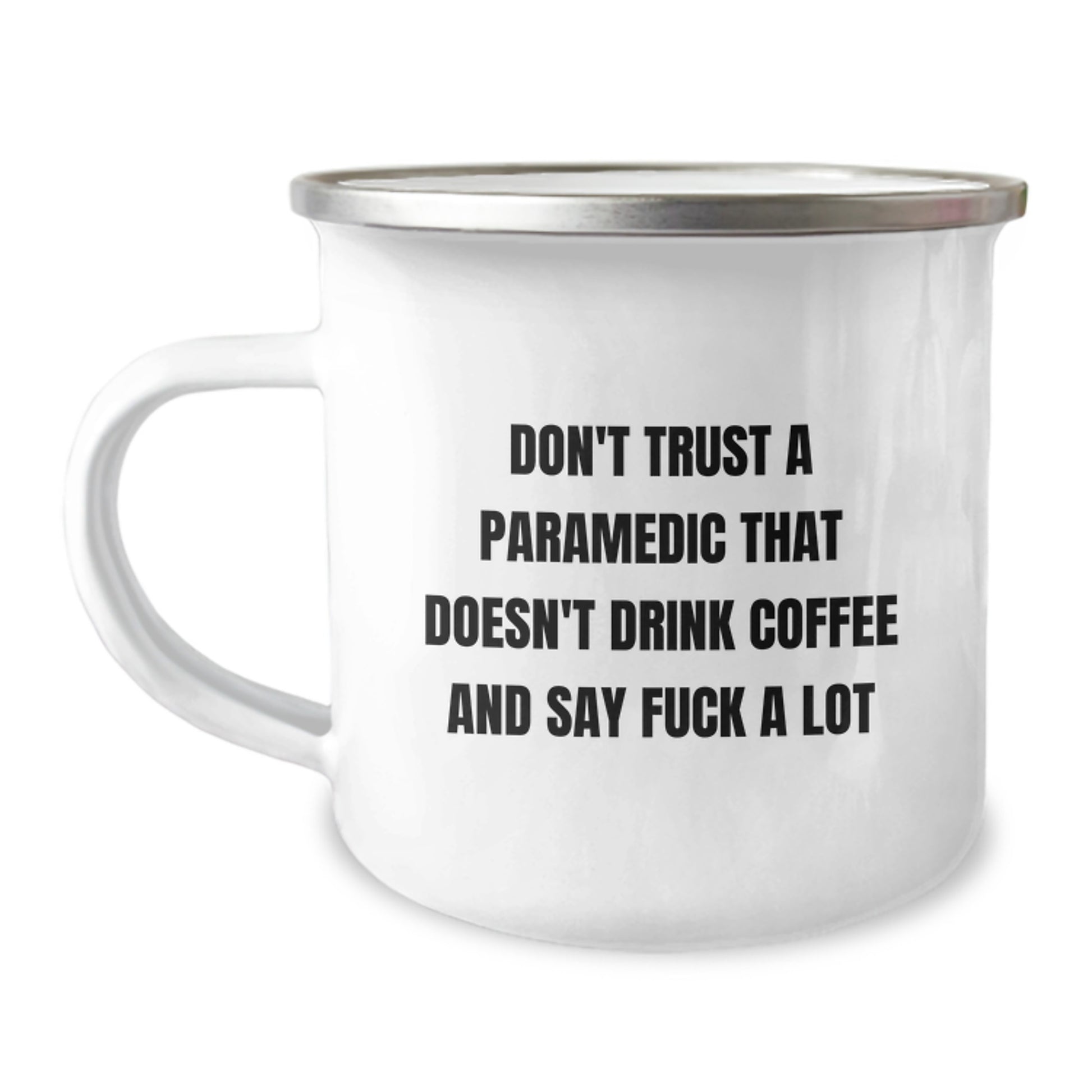 Funny Rescue Worker Camping Mug Gifts from Friends for Graduation Unique Coffee Lovers - Image 1
