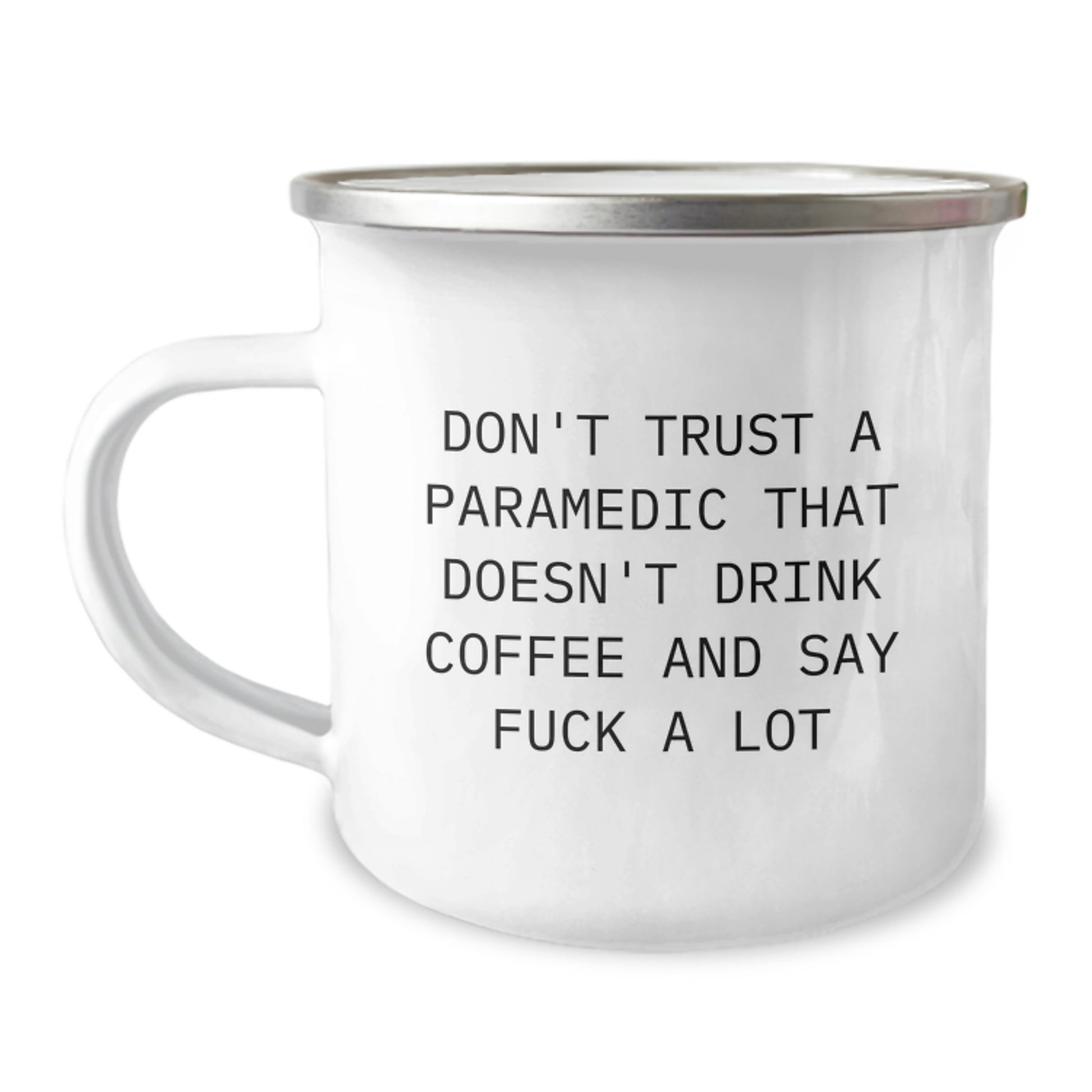 Funny Rescue Worker Gifts for Men, Unique Camping Mug for Rescue Worker Graduation, Coffee Lovers Quote - Image 1