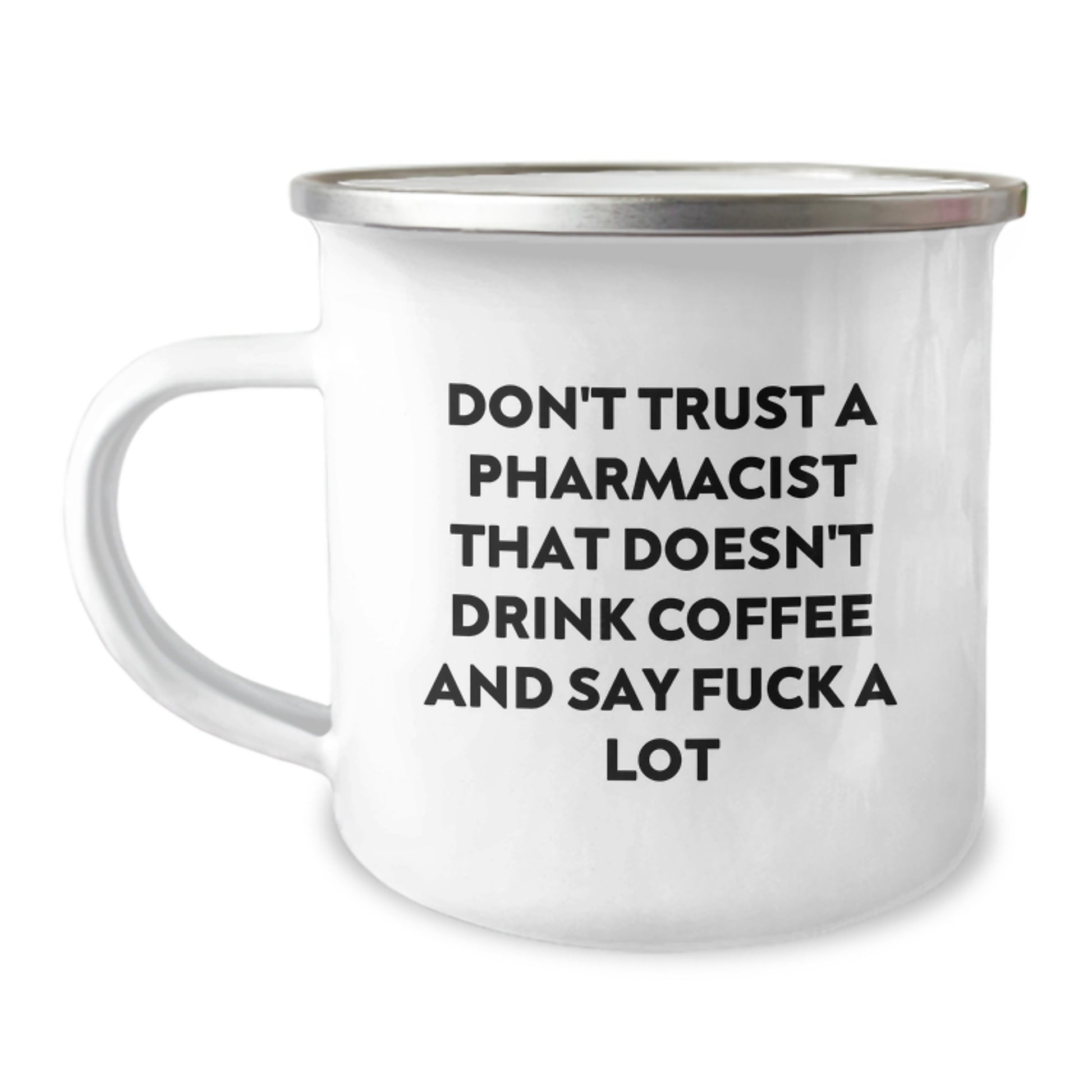 Funny Pharmacist Gifts from Friends, Unique Christmas Unique Gifts for Pharmacist, Durable Camping Mug with Inspirational Quote - Image 1