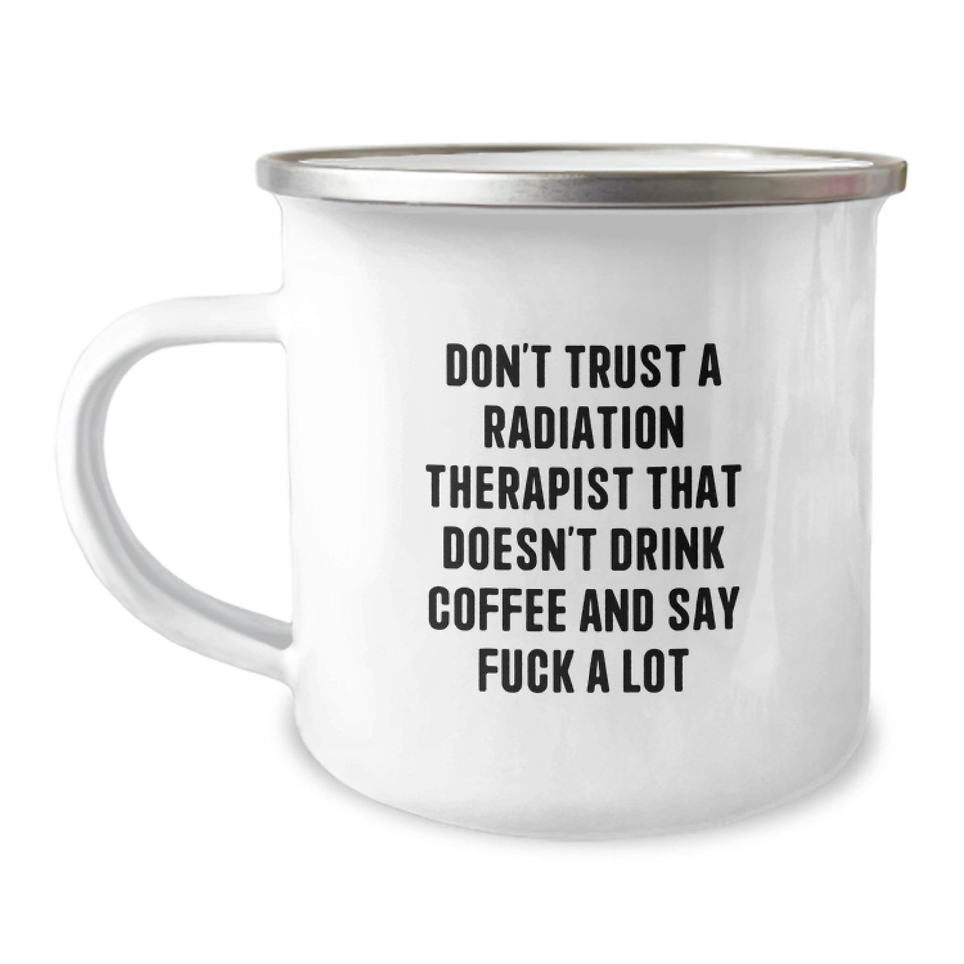 Funny Radiation Therapist Gifts for Men Radiation Therapist Friends Camping Mug, Unique Graduation Gifts from Family Friends Coworkers to Radiation Therapist Men Women - Image 1