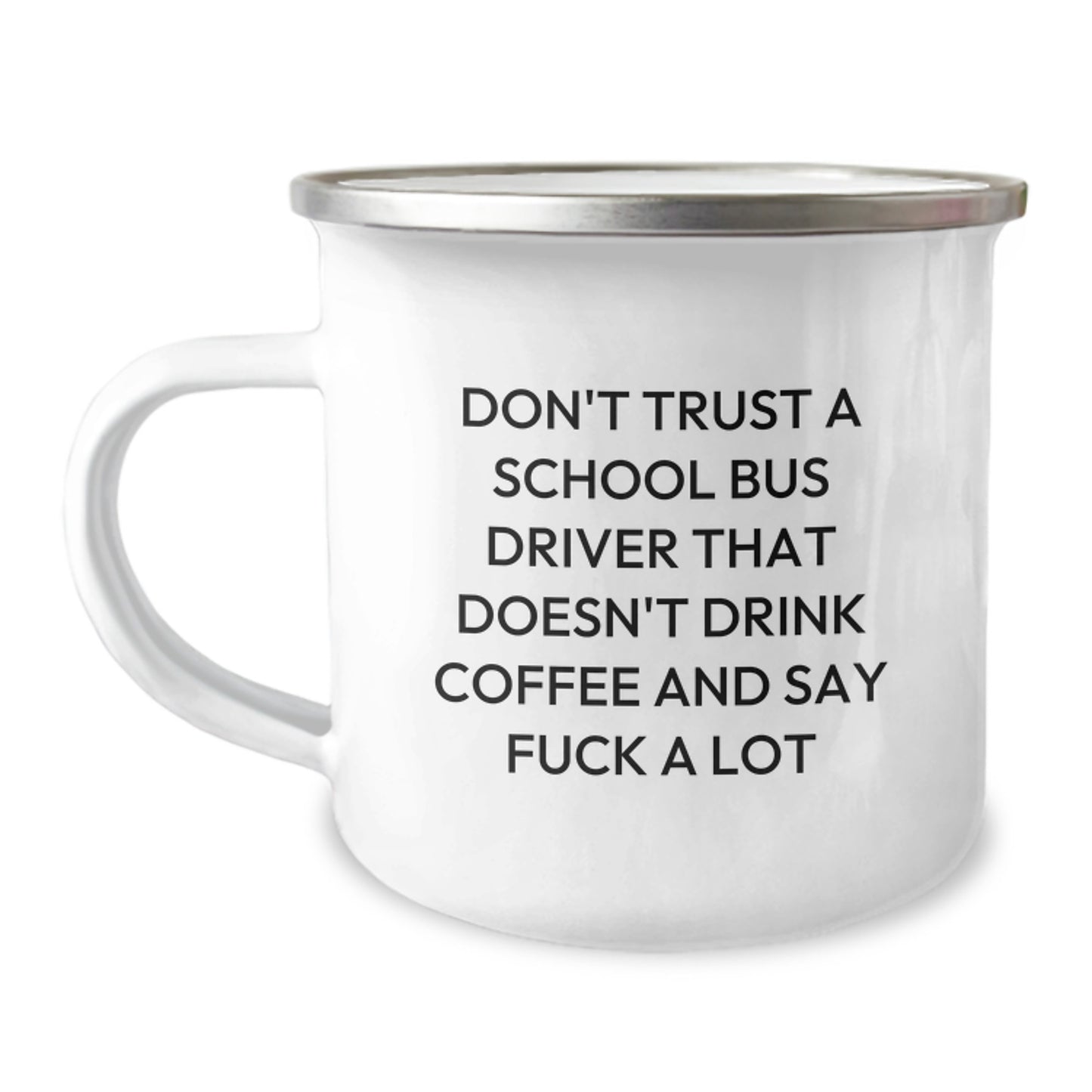 School Bus Driver Camping Mug Companion Birthday Gift for a Best Friend - Image 1