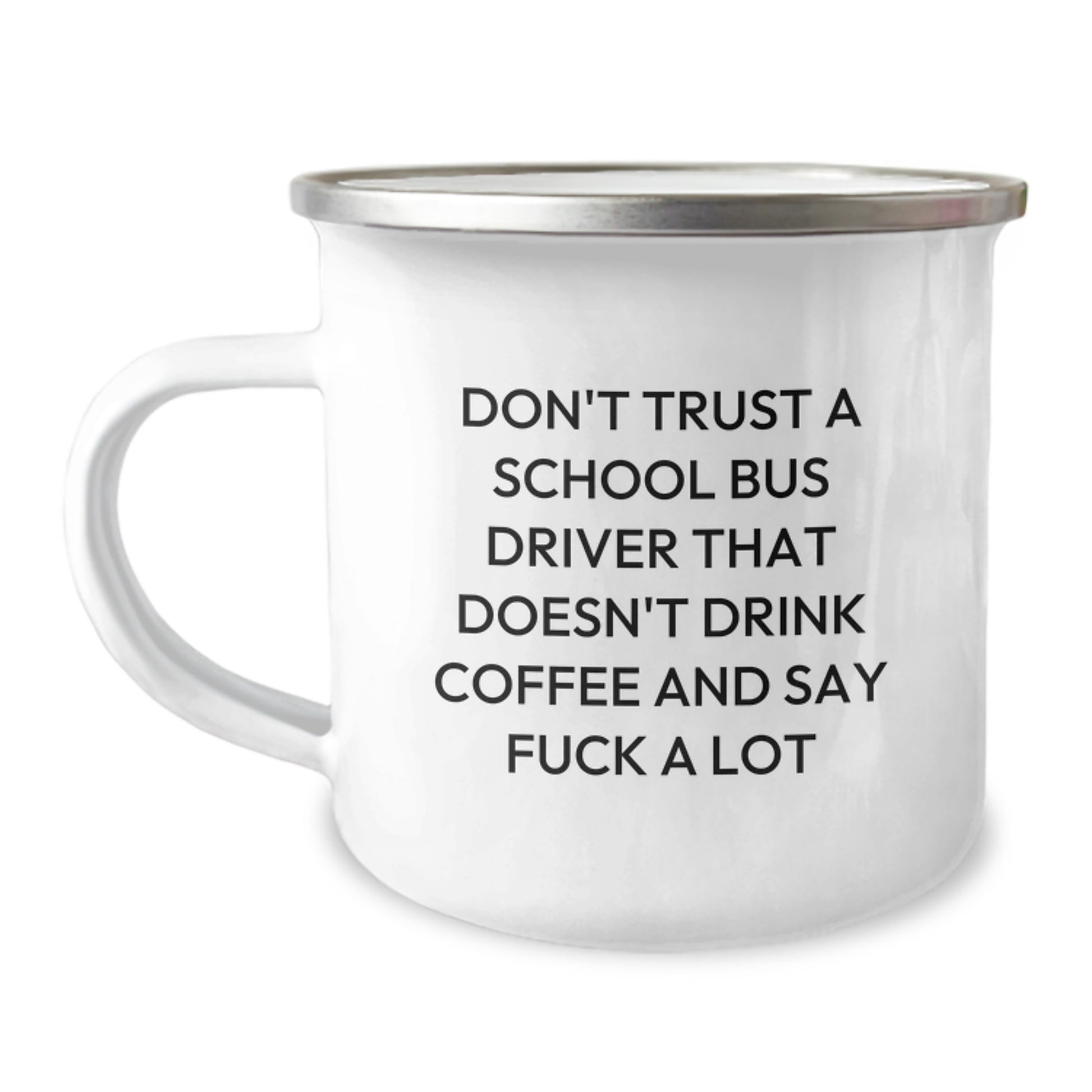 School Bus Driver Camping Mug Companion Birthday Gift for a Best Friend - Image 1