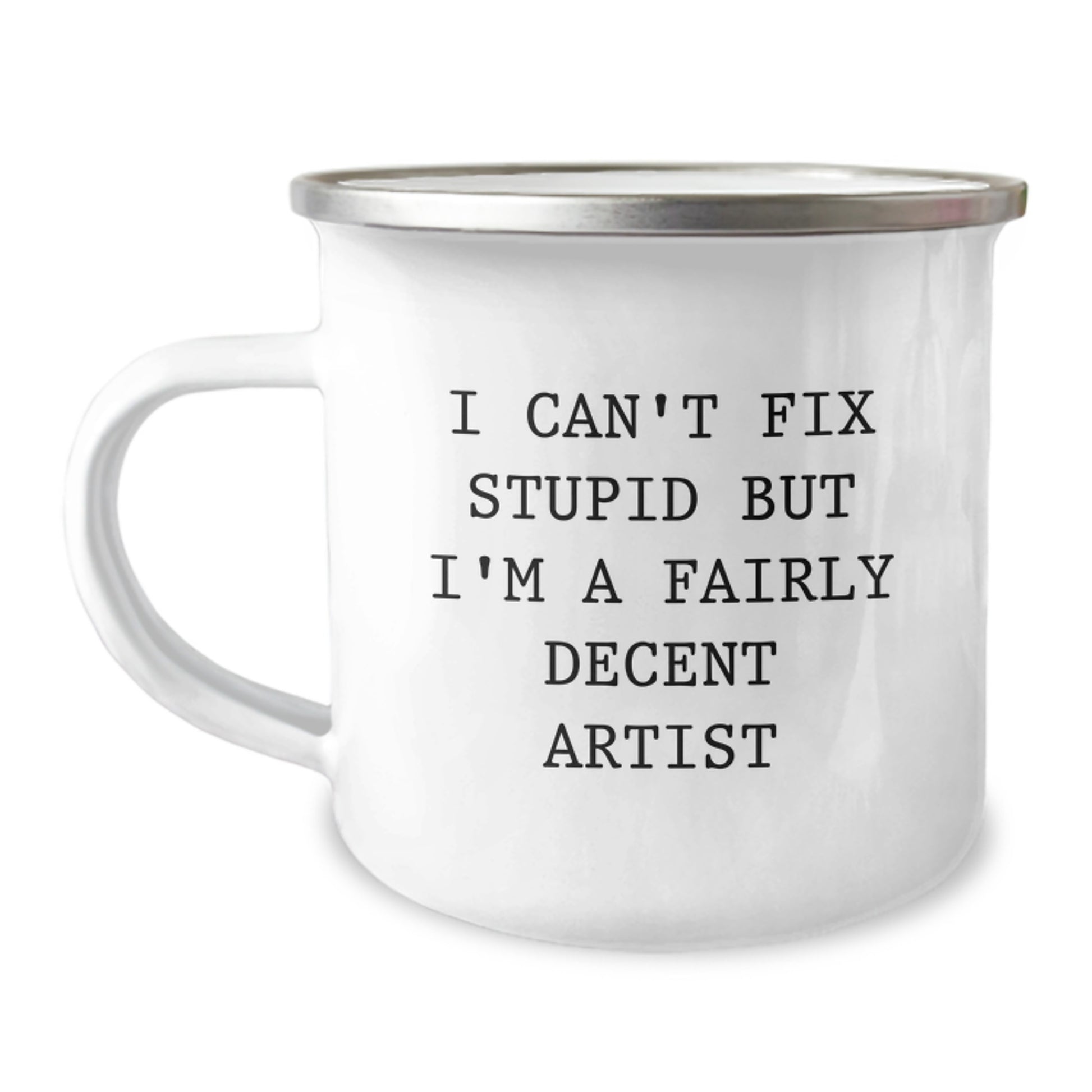 Artist Camping Mug Funny Quote Gifts from Friends for Artist Graduation Unique Gifts - Image 1