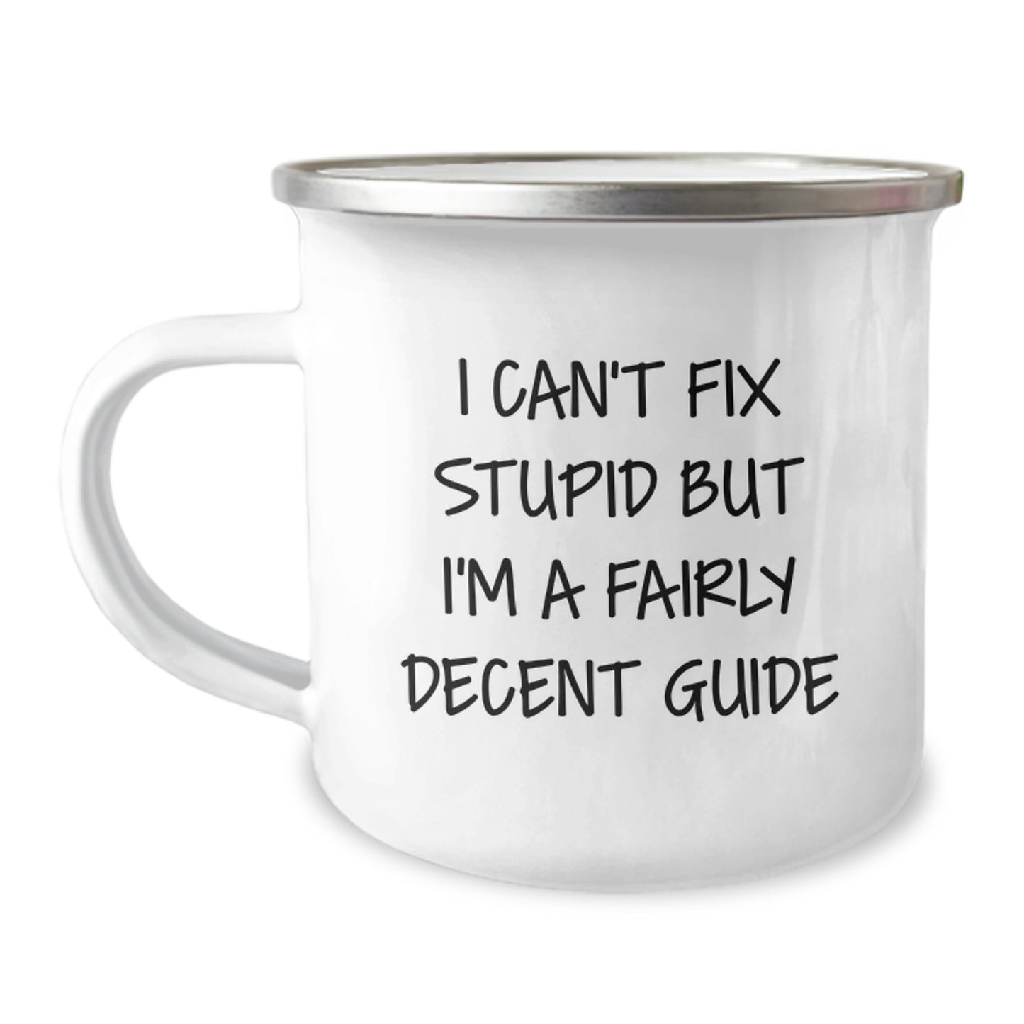 Gifts from Friends for the Graduation Guide - Funny Camping Mug - I'm A Fairly Decent Guide - Perfect for Guide Enthusiasts - Image 1