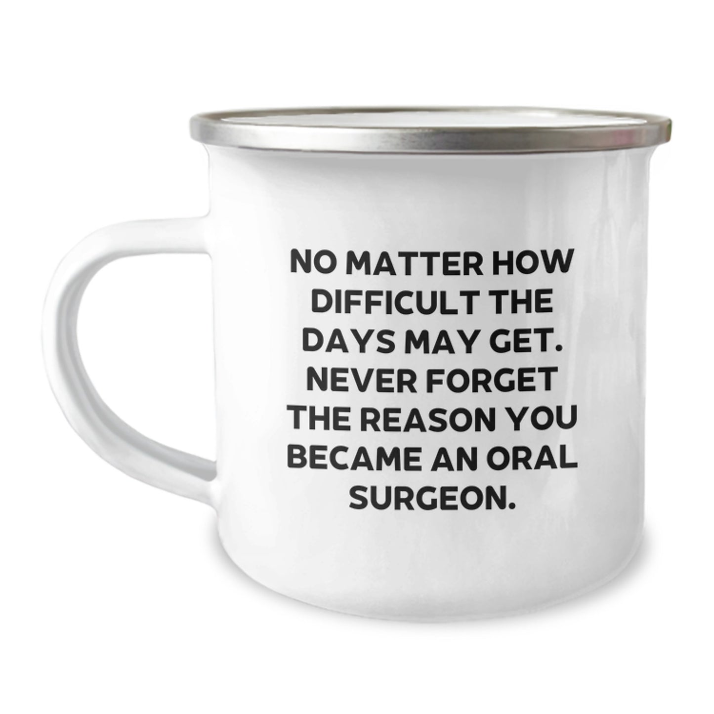 Inspiring Oral Surgeon Camping Mug Gifts for Men Friends Family from Women Graduation Unique - Image 1