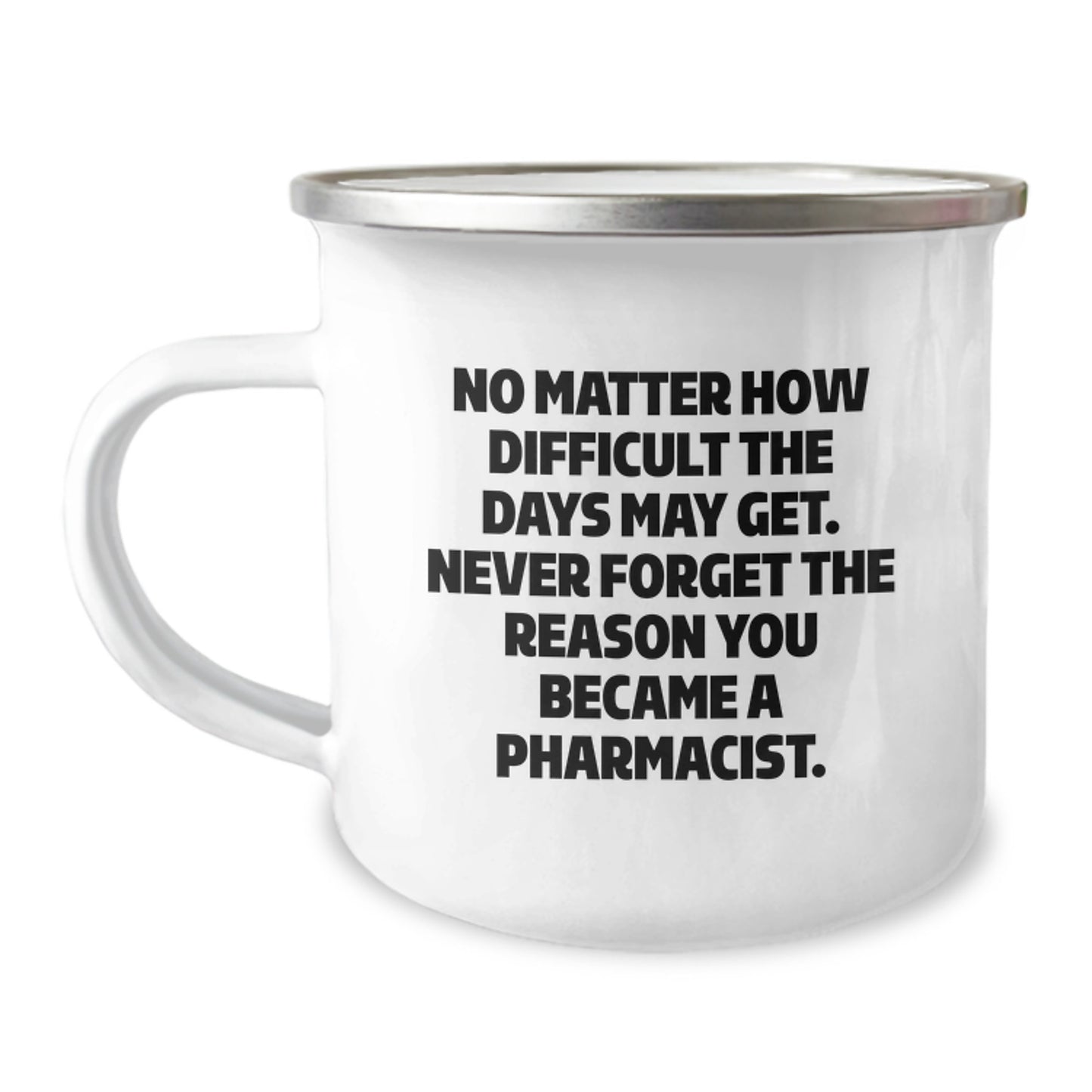 Pharmacist Graduation Unique Gifts from Family - Inspirational quote - Camping Mug for Men - Image 1