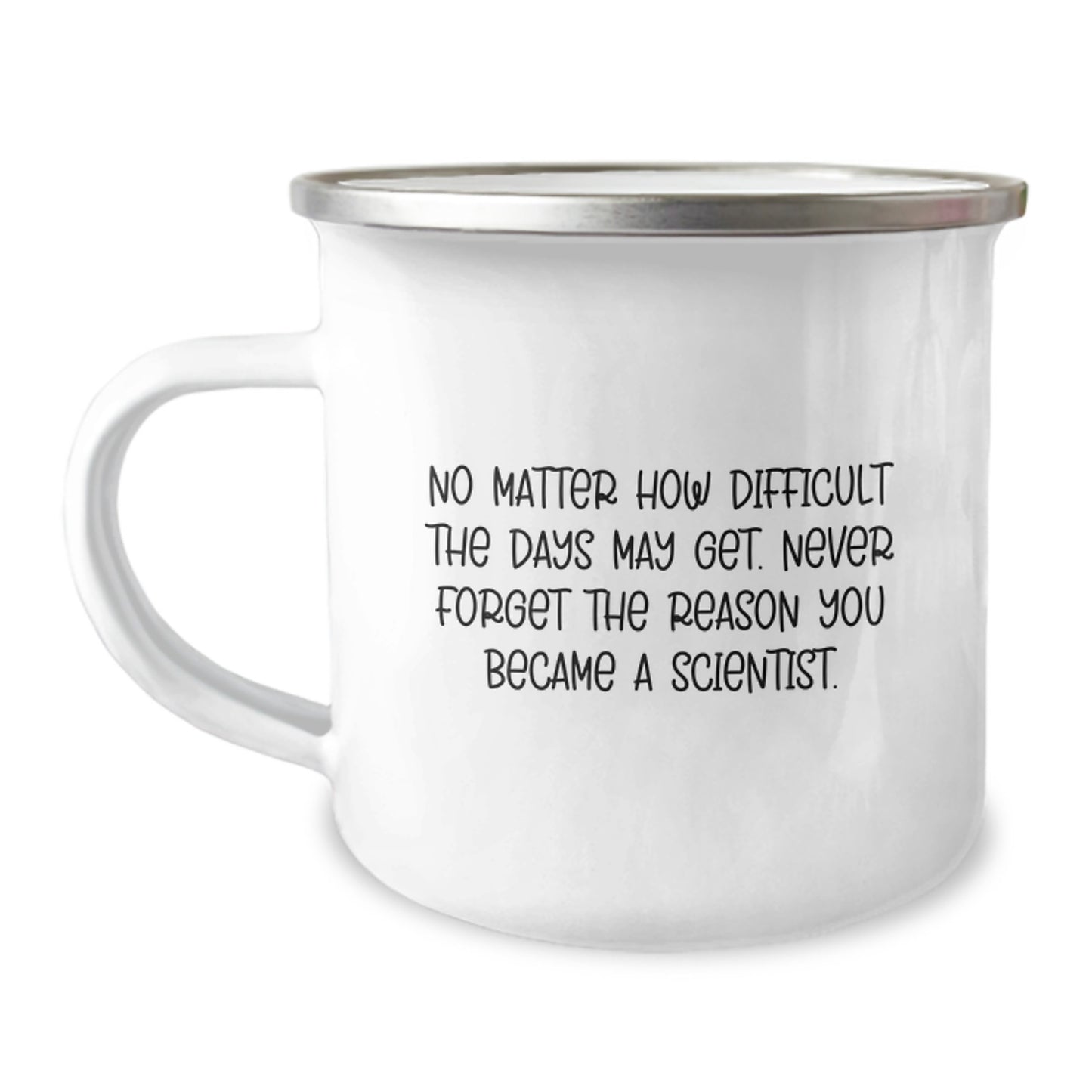 Funny Scientist Camping Mug Gifts from Family for Graduation Unique Scientist Friends - Image 1