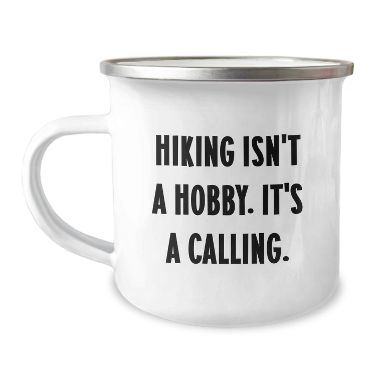 Funny Hiking Gifts for Men, Camping Mug for Outdoor Lovers, Graduation Unique Gifts from Family and Friends - Image 1