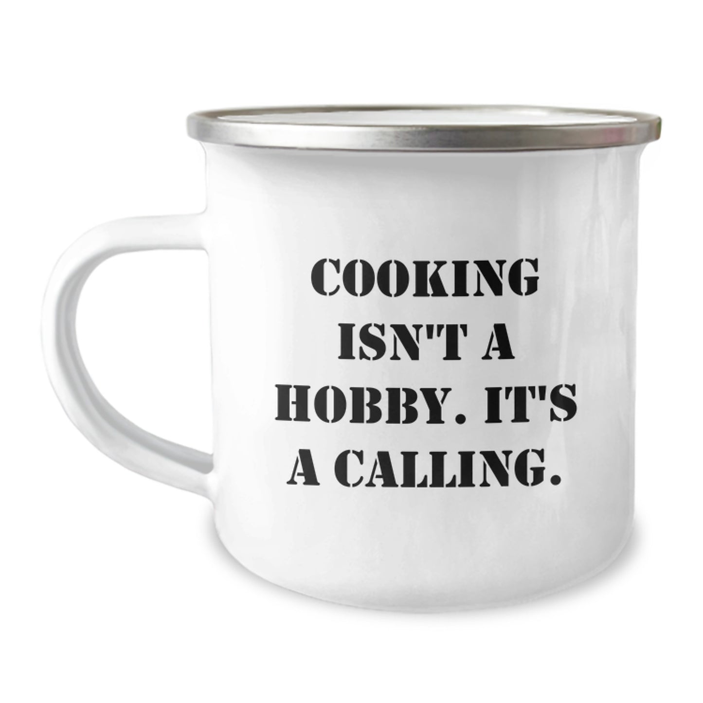 Cooking Keepsake Camping Mug for Him Birthday Gift Surprise Premium - Image 1
