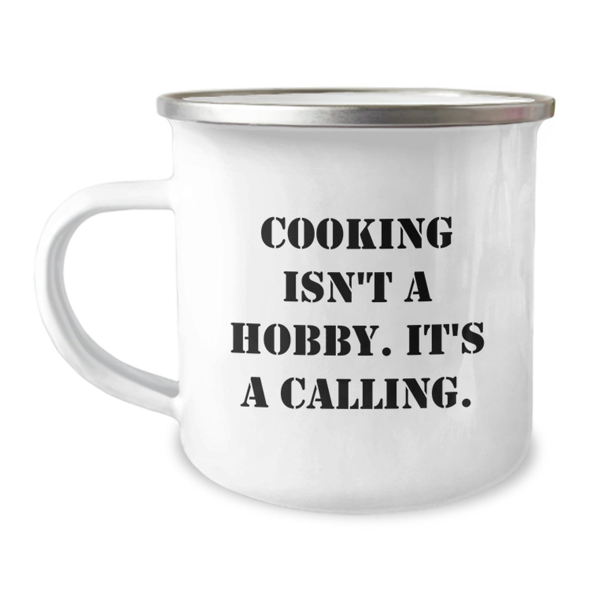 Cooking Keepsake Camping Mug for Him Birthday Gift Surprise Premium - Image 1
