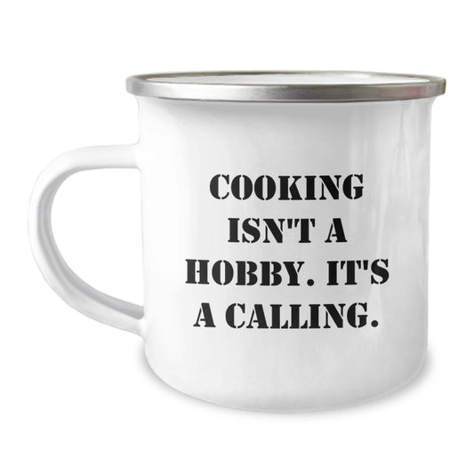 Cooking Keepsake Camping Mug for Him Birthday Gift Surprise Premium - Image 1