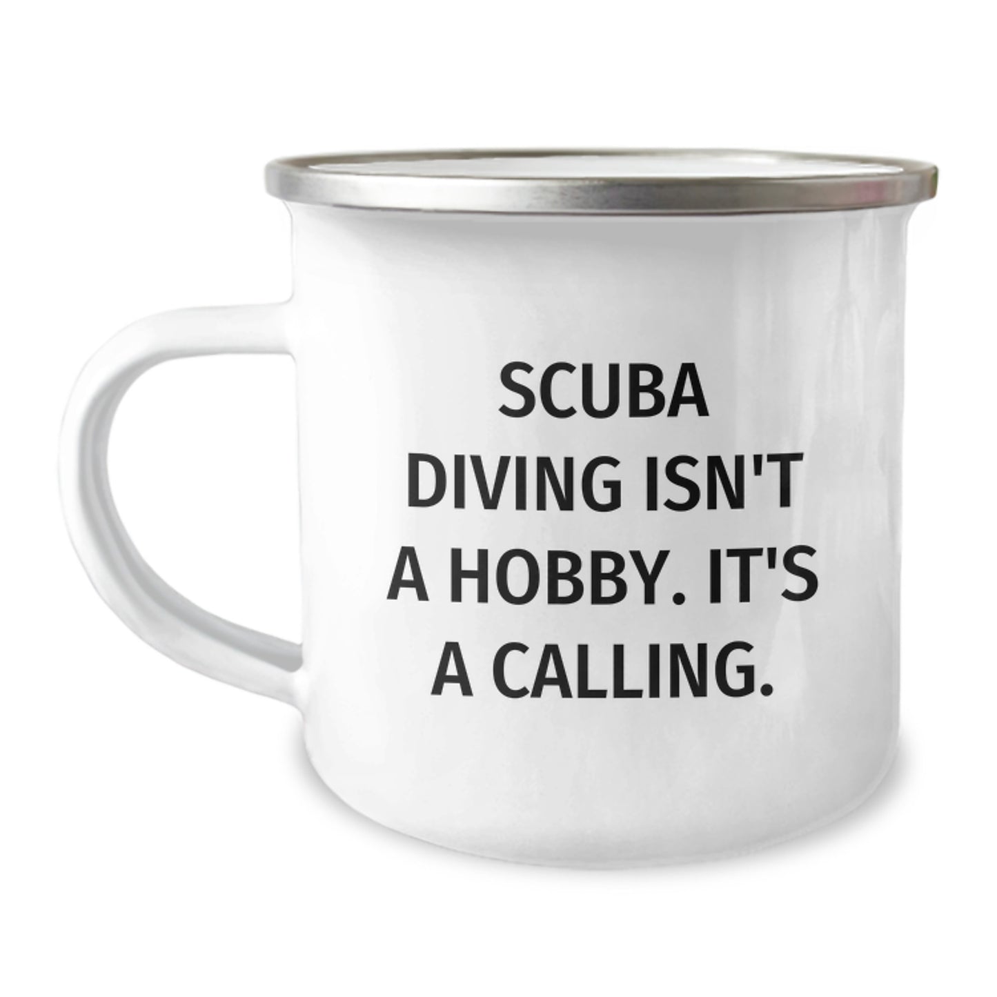 Scuba Diving Gifts for Men, Funny Scuba Diving Quotes, Graduation Unique Gifts from Friends, Stainless Steel Camping Mug for Scuba Diving Lovers - Image 1