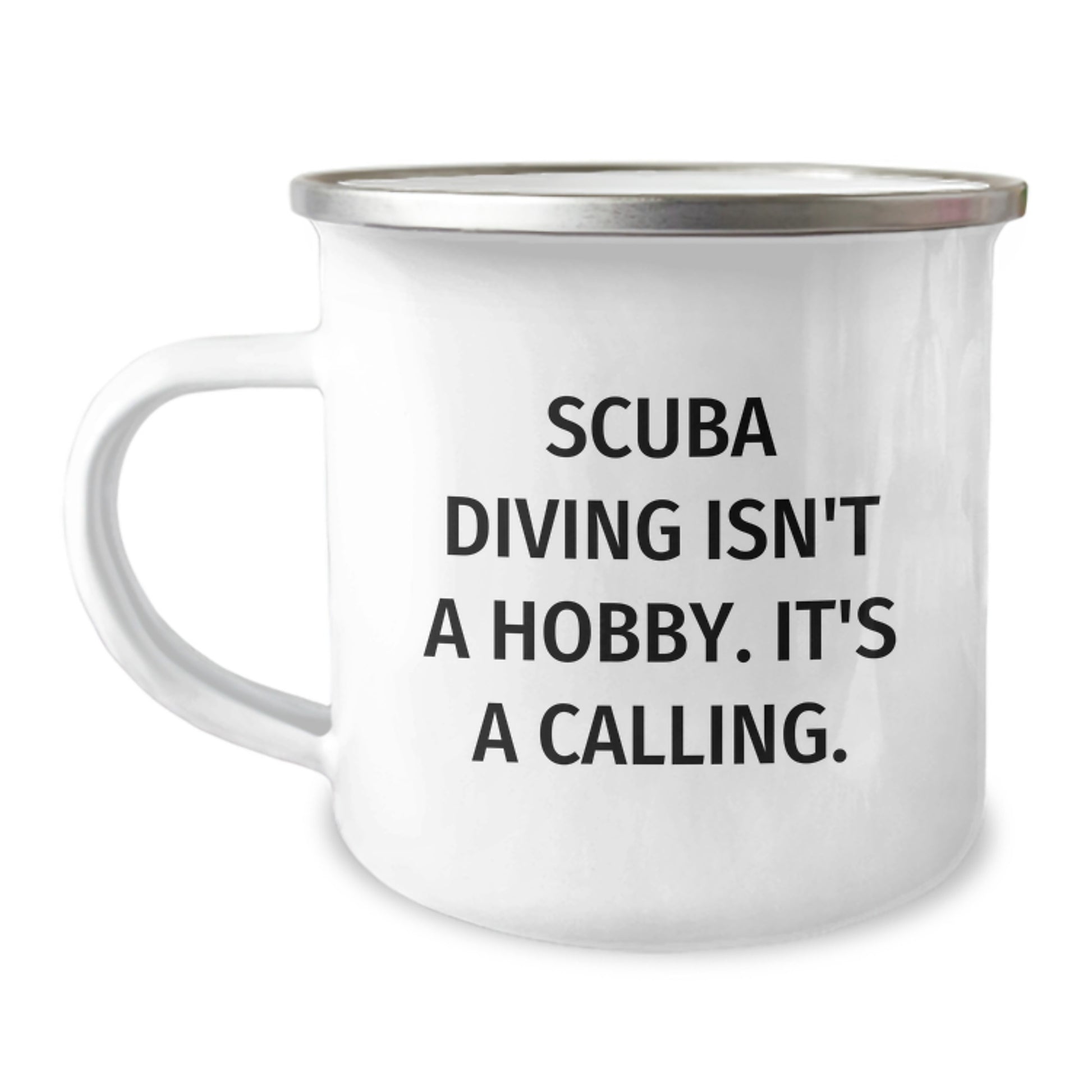 Scuba Diving Gifts for Men, Funny Scuba Diving Quotes, Graduation Unique Gifts from Friends, Stainless Steel Camping Mug for Scuba Diving Lovers - Image 1