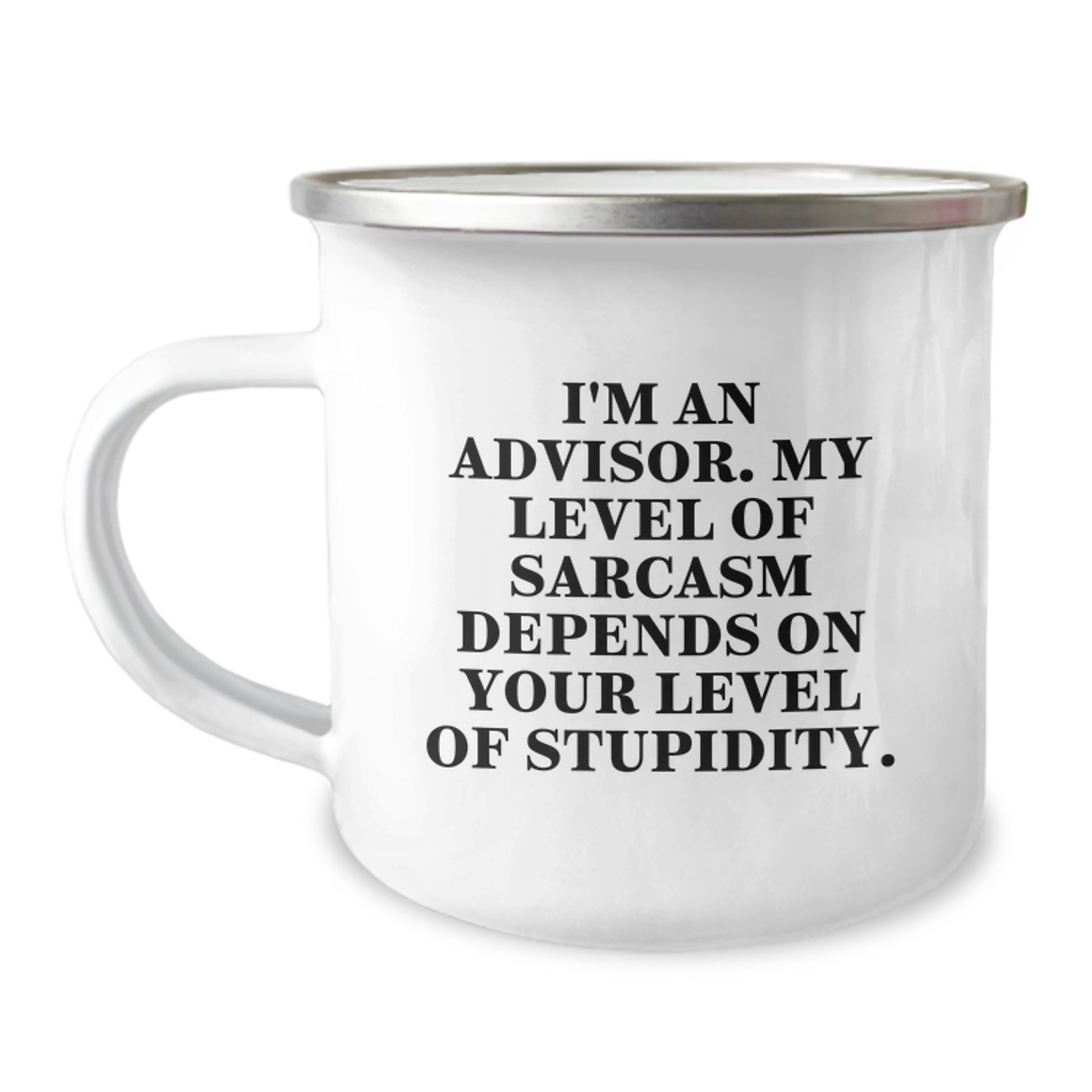 Funny Advisor Gifts for Men from Friends - I'm an Advisor Mug, Graduation Unique Gifts for Advisor, Camping Mug - Image 1