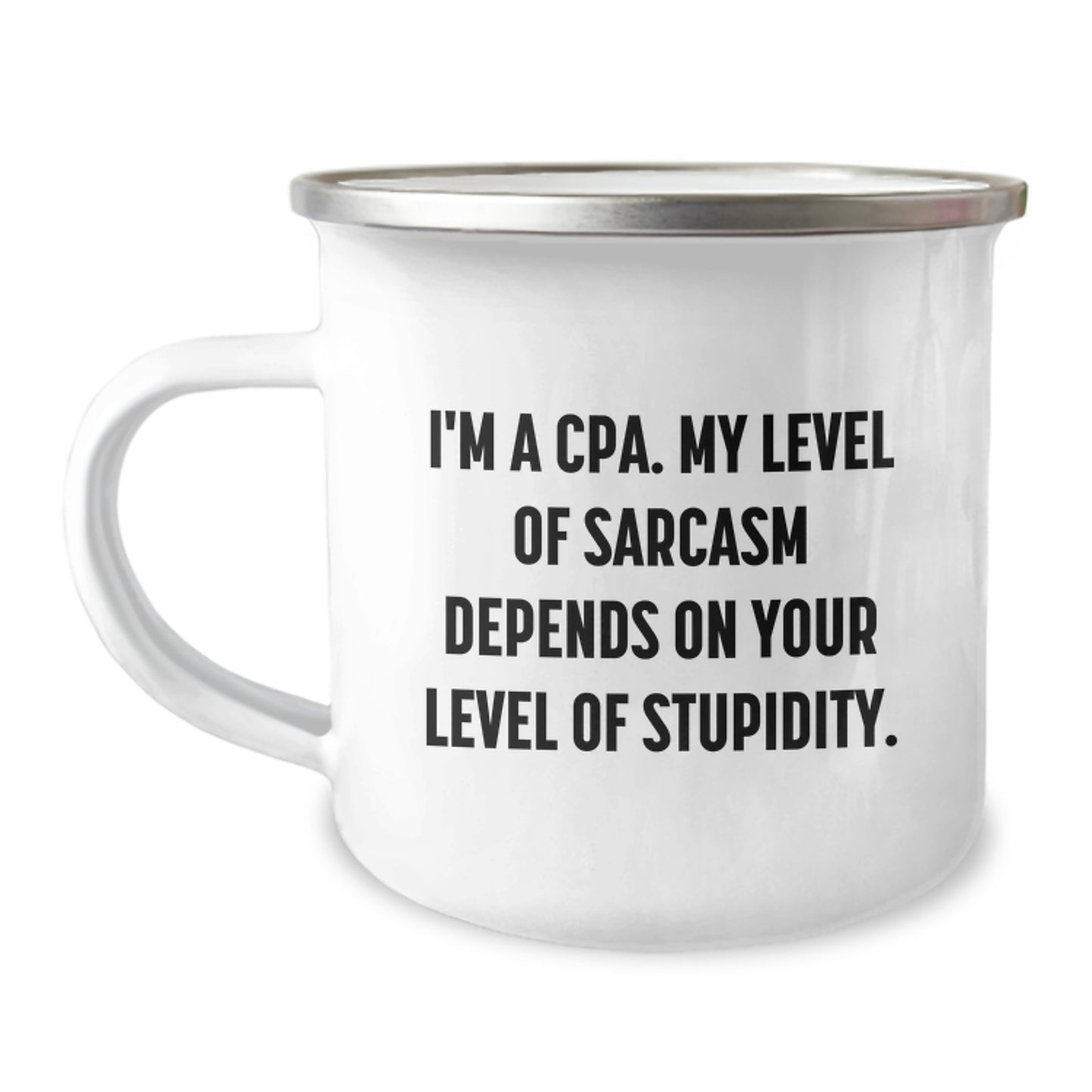 Funny CPA Camping Mug Gifts for Men Women Friends Family - Birthday Unique CPA Humor - Image 1