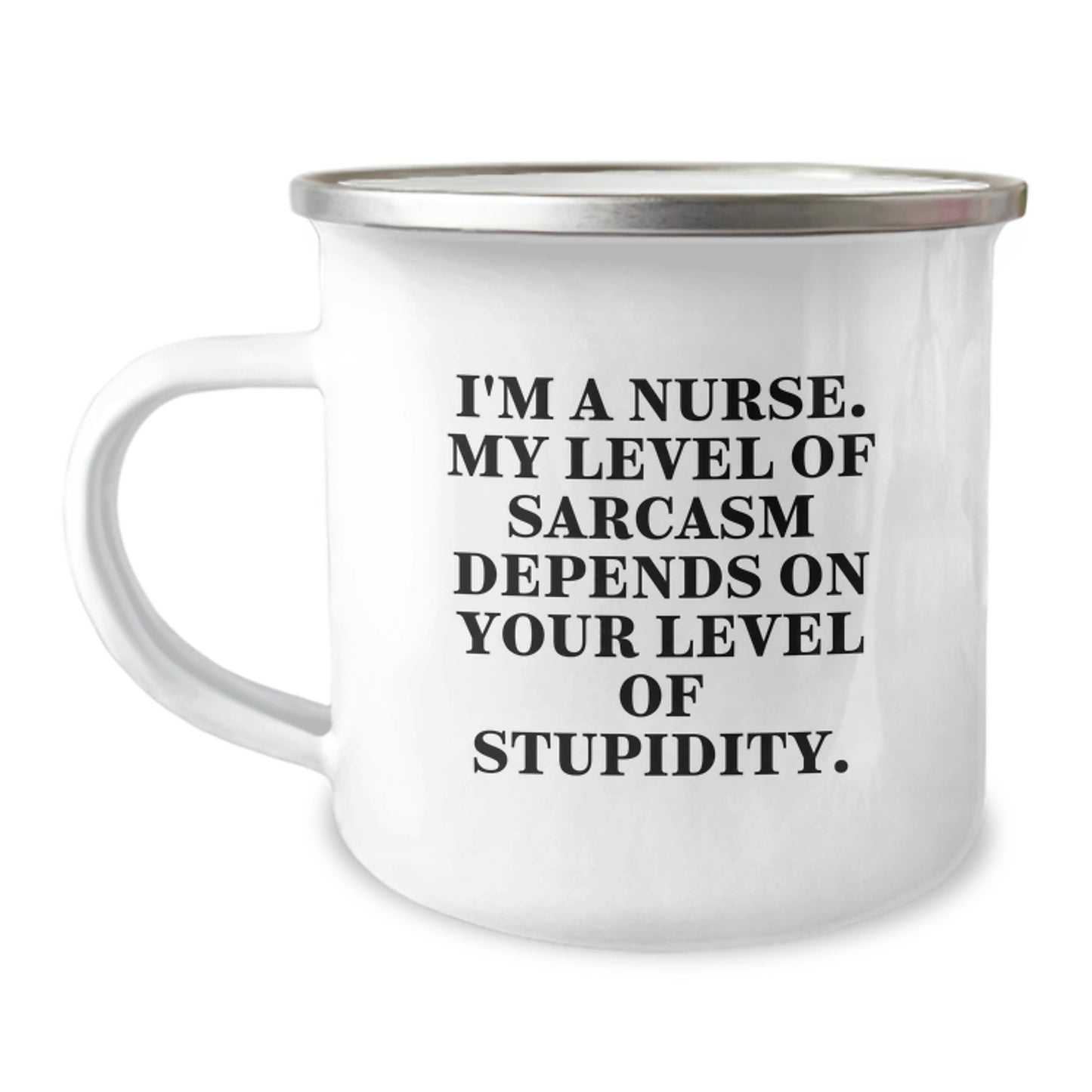 Funny Nurse Gifts from Family - I'm A Nurse, Camping Mug for Graduation Unique Gifts - Image 1