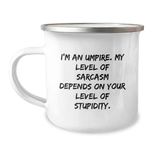 Funny Umpire Gifts for Men, Umpire Camping Mug, Perfect for Graduation Unique Gifts from Family, Friends, Coworkers, Umpire Lover - Image 1