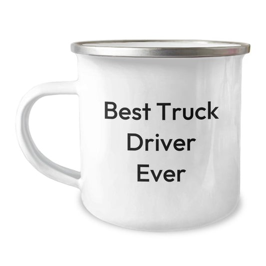 Funny Truck Driver Gifts for Men, Camping Mugs from Friends, Best Ever Quotes for Christmas Unique Gifts - Image 1