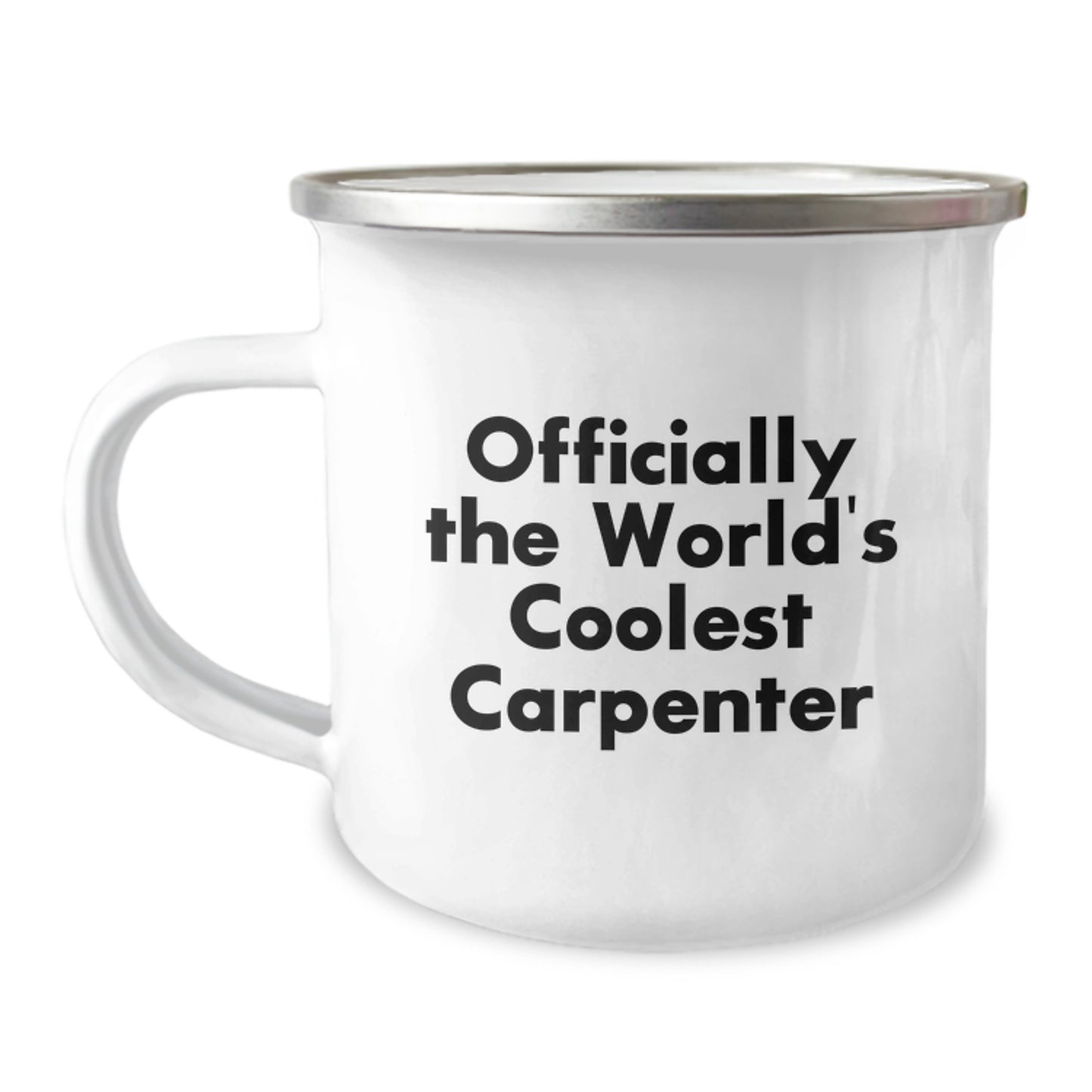 Camping Mug for Him – The World's Coolest Carpenter – Graduation Gift - Image 1