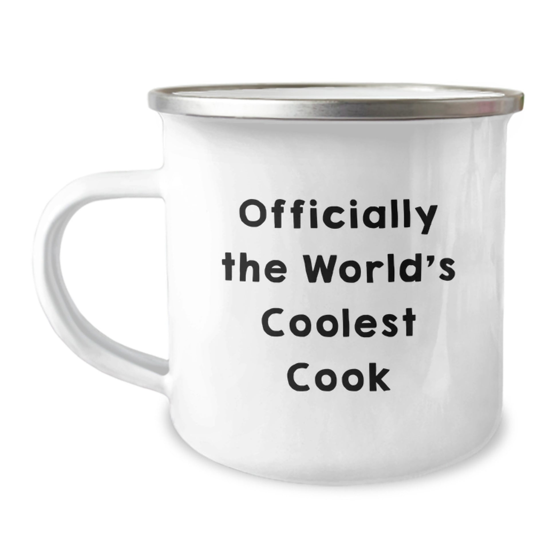Funny Graduation Unique Gifts from Mom for the World's Coolest Cook - Camping Mug - Image 1